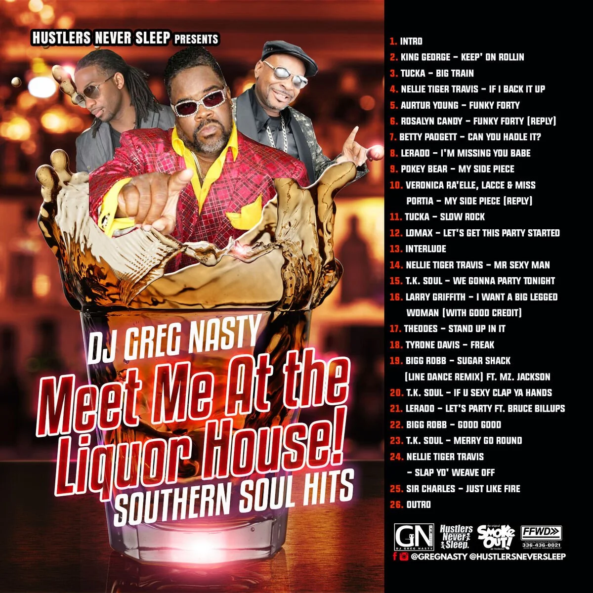 DJ Greg Nasty - Meet Me At The Liquor House! (Southern Soul Hits)