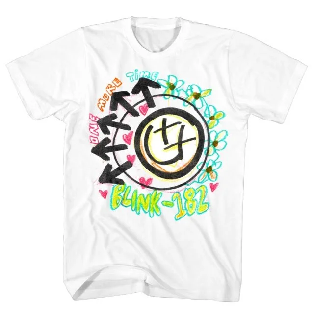 Blink 182 - White Crayon T-Shirt