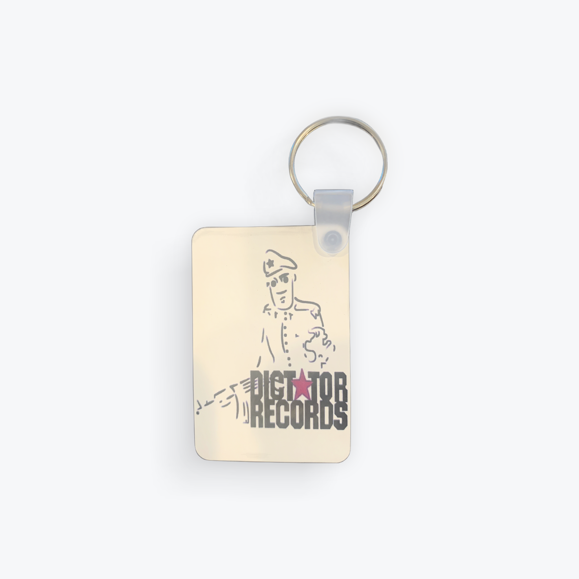 Dictator Records - Keychain