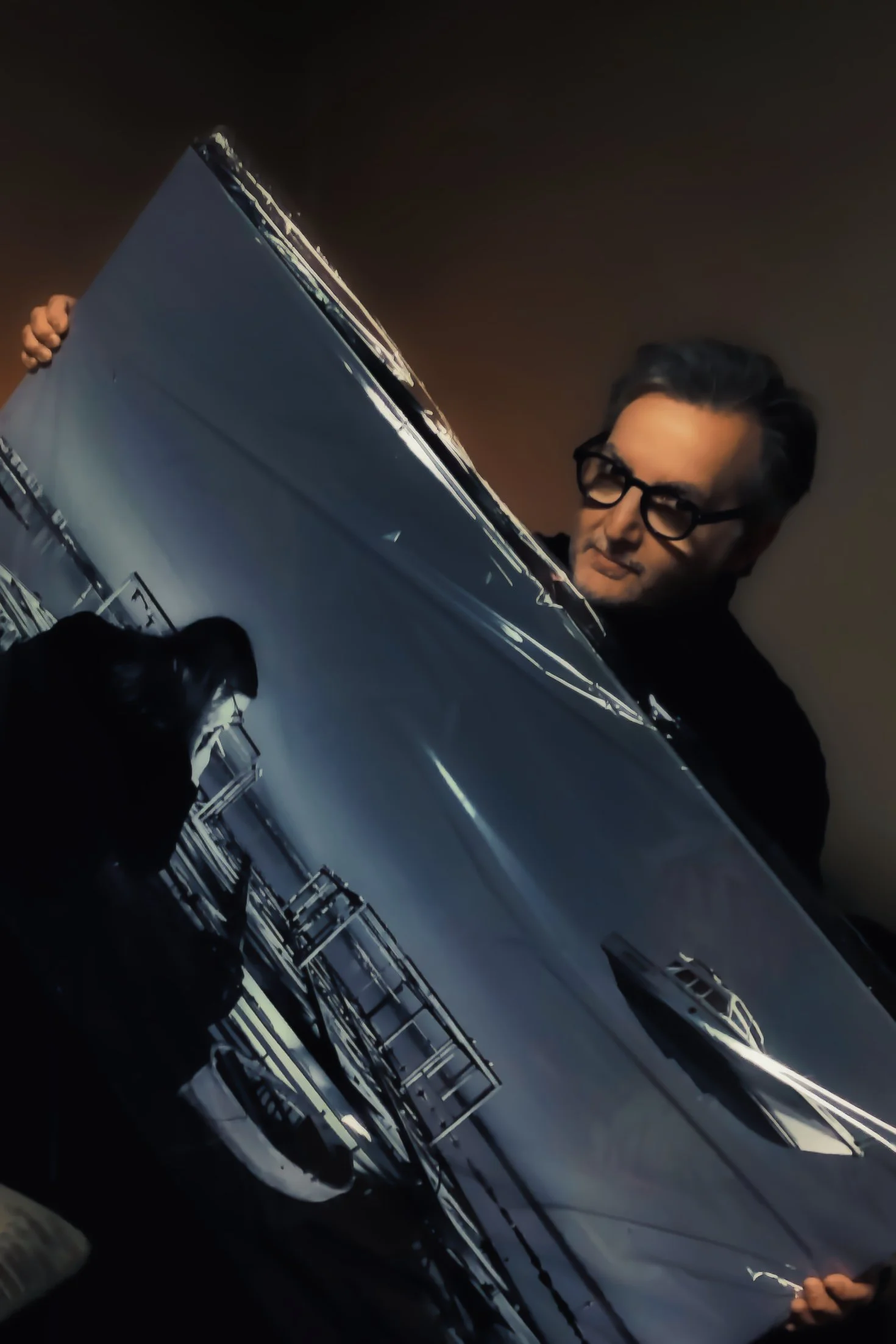 Autore di una immagine stampata su tela