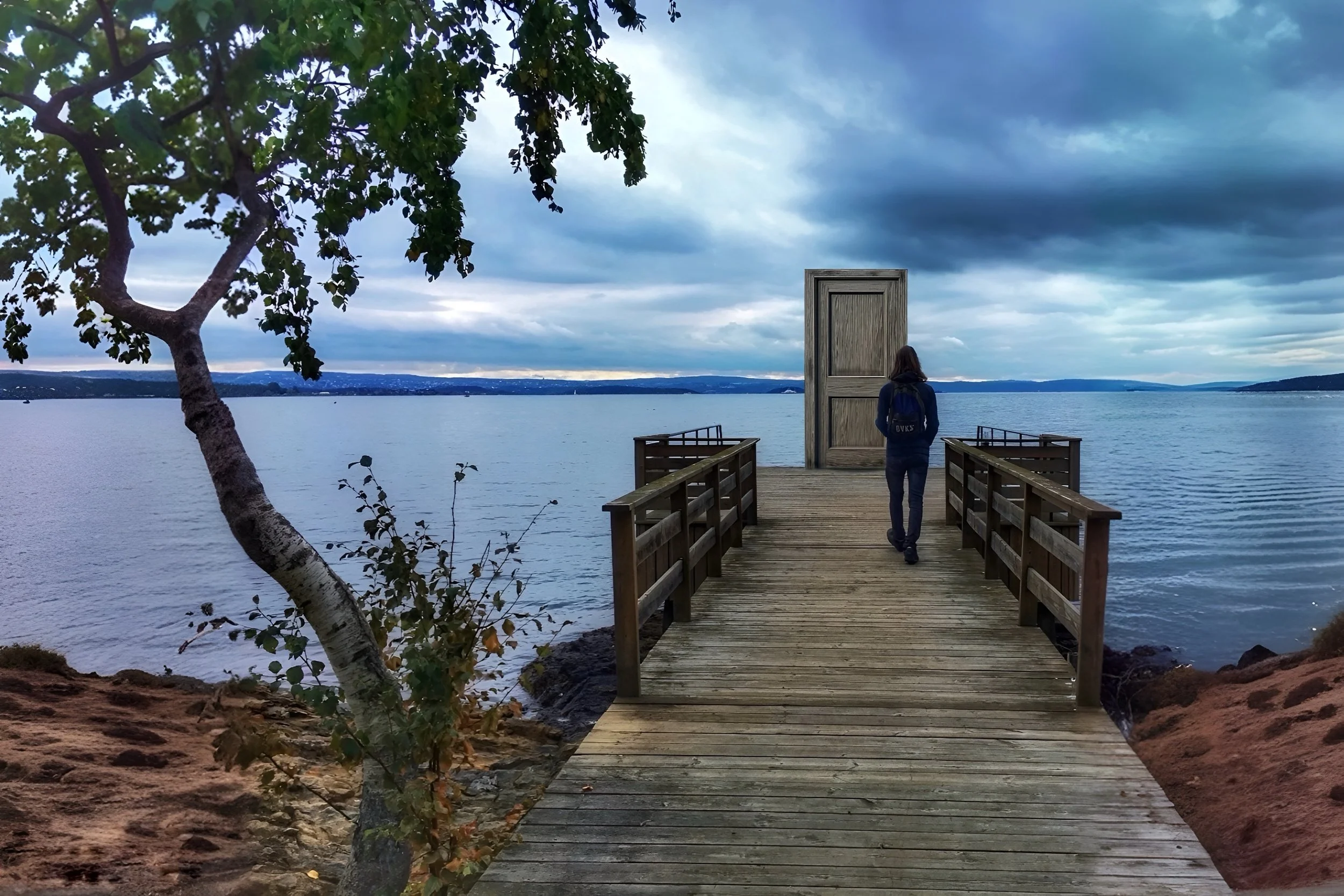 A Door Facing North