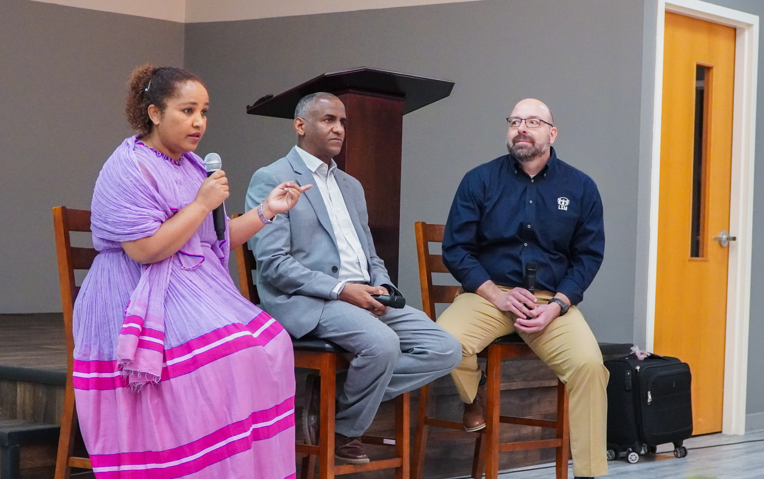 Ethiopian Leaders (Johney and Mekdes) Speaking Event