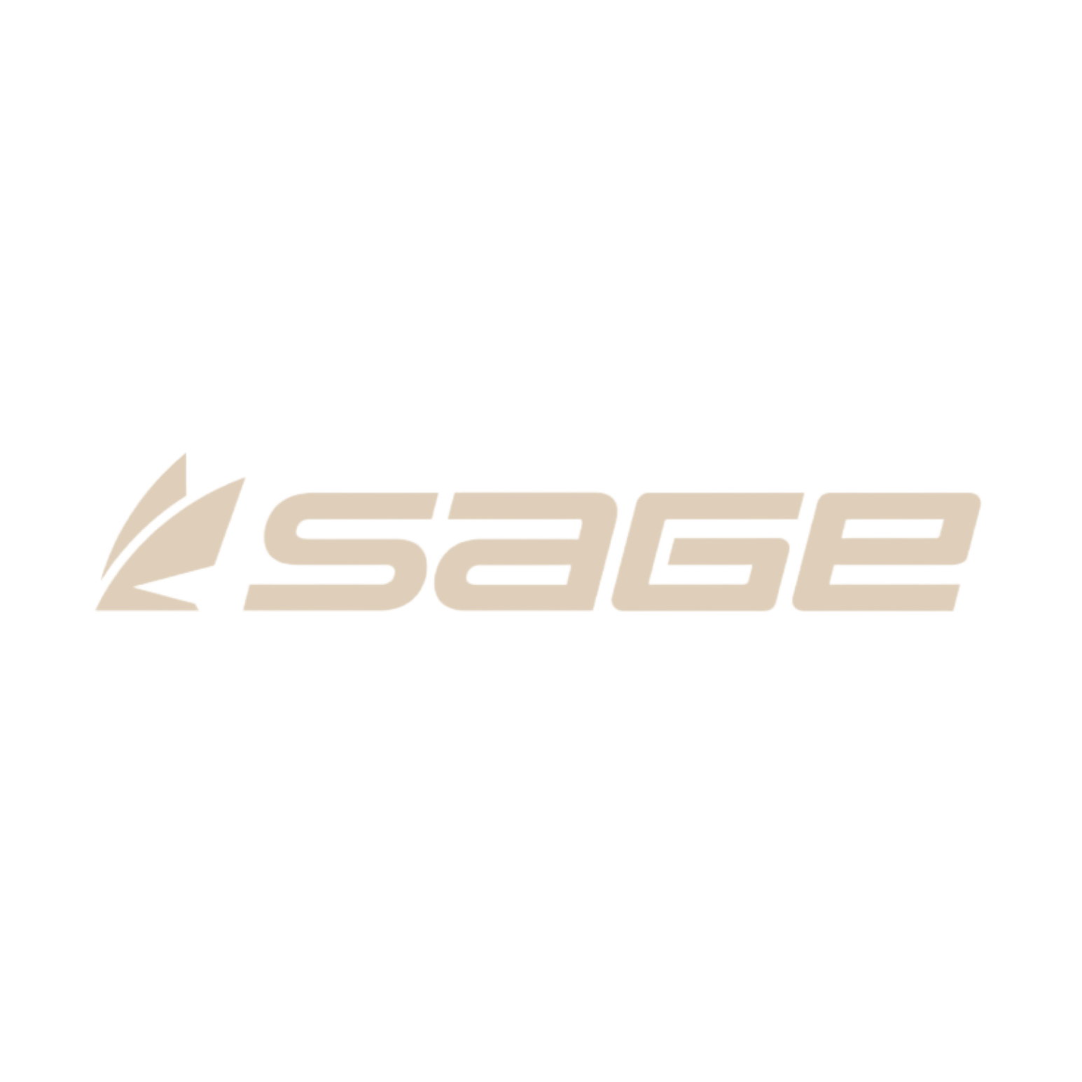 The logo of SEGA, a beige stylized wordmark with a forward-slanting font and an abstract leaf-like design on the left.