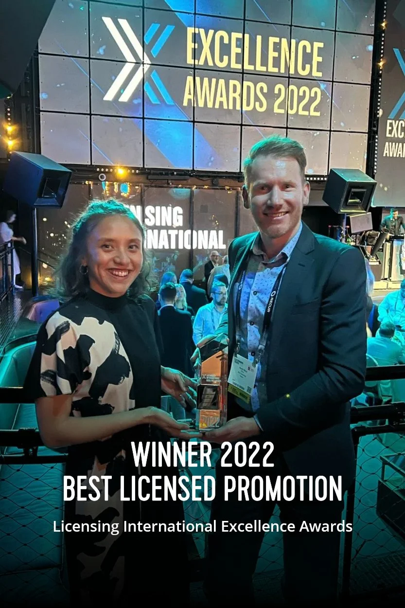 BORN LICENSING WINS AT THE 2022 LICENSING INTERNATIONAL EXCELLENCE AWARDS