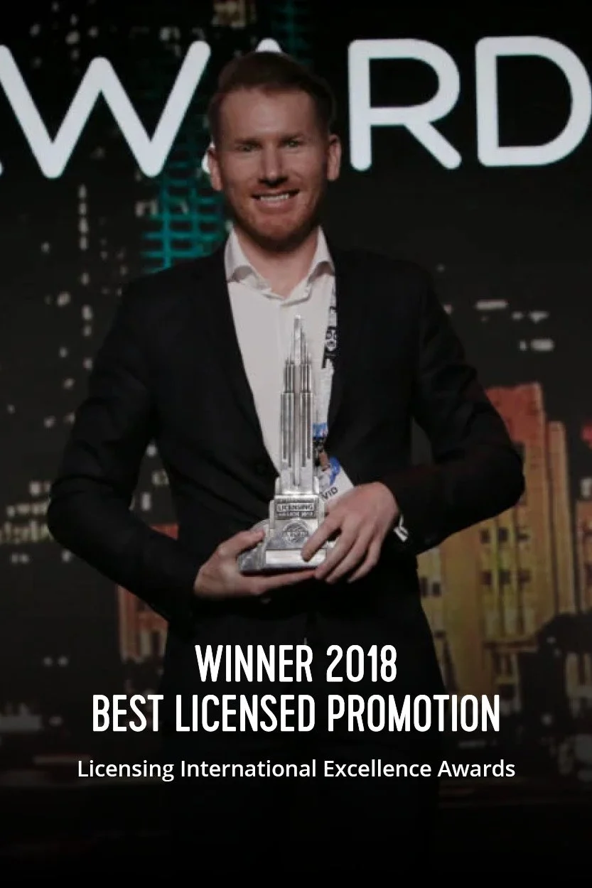 Born licensing wins at the 2018 international licensing awards
