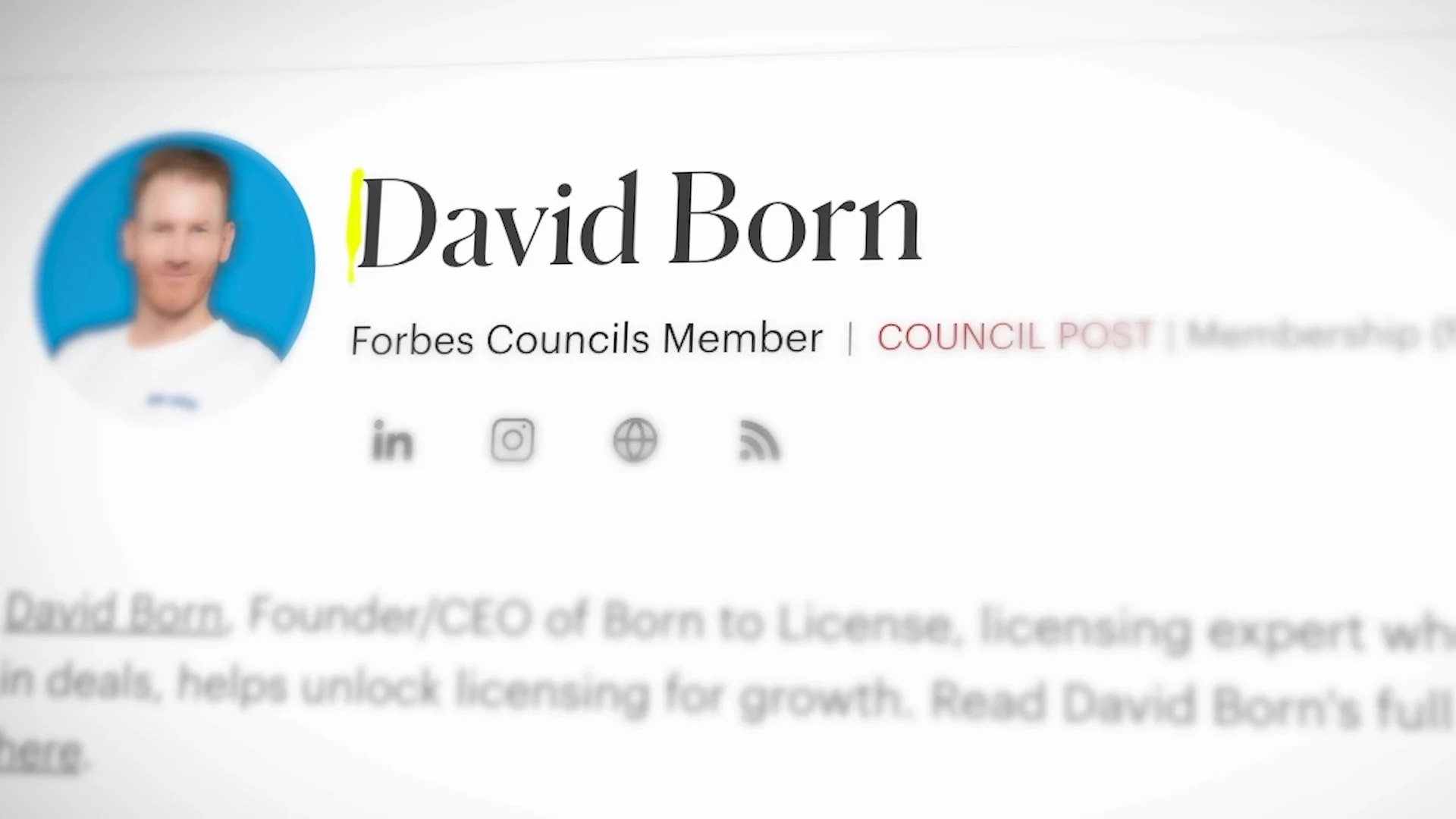 New Showreel: What Twenty Years in Licensing Looks Like