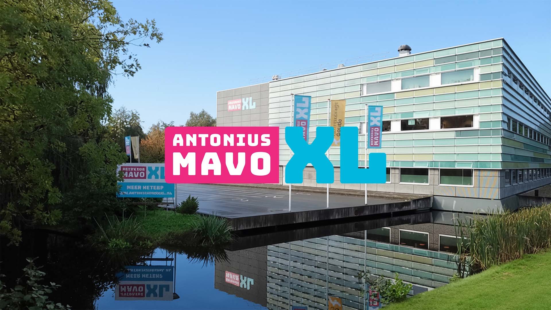 Schoolgebouw van Antoniumavo XL in Gouda