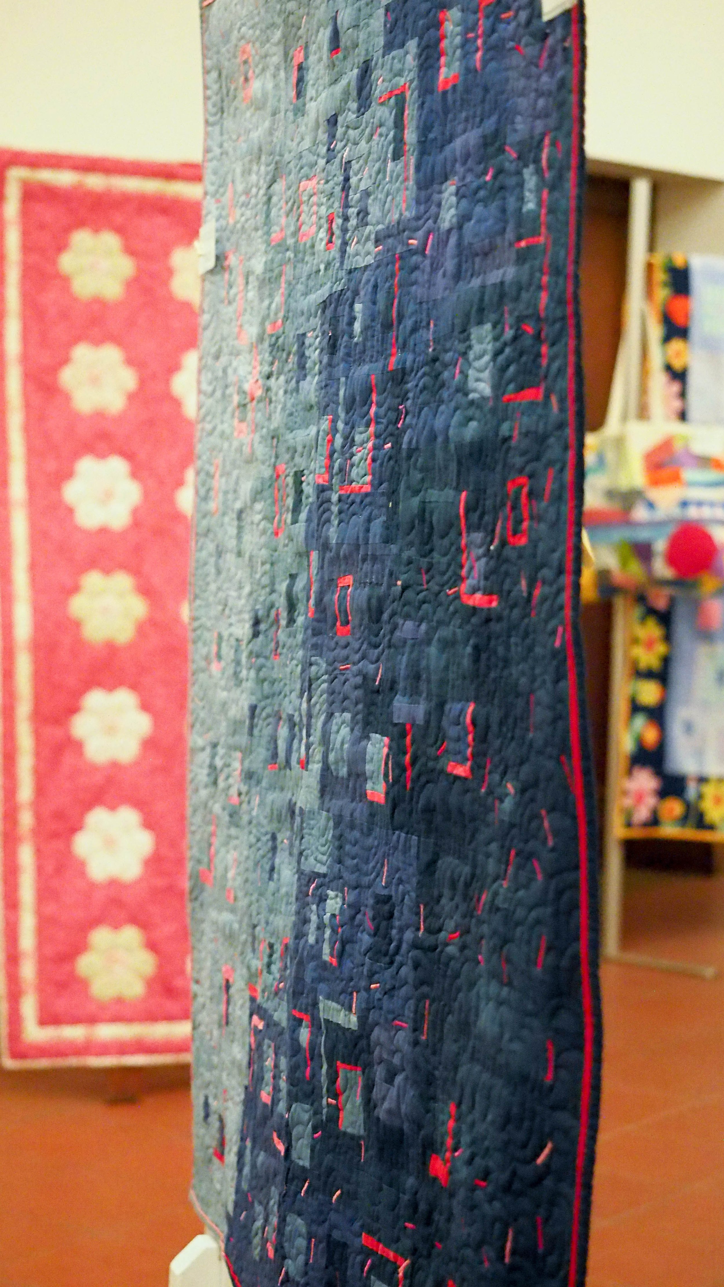 Foto di un quilt improv di Chiara C.