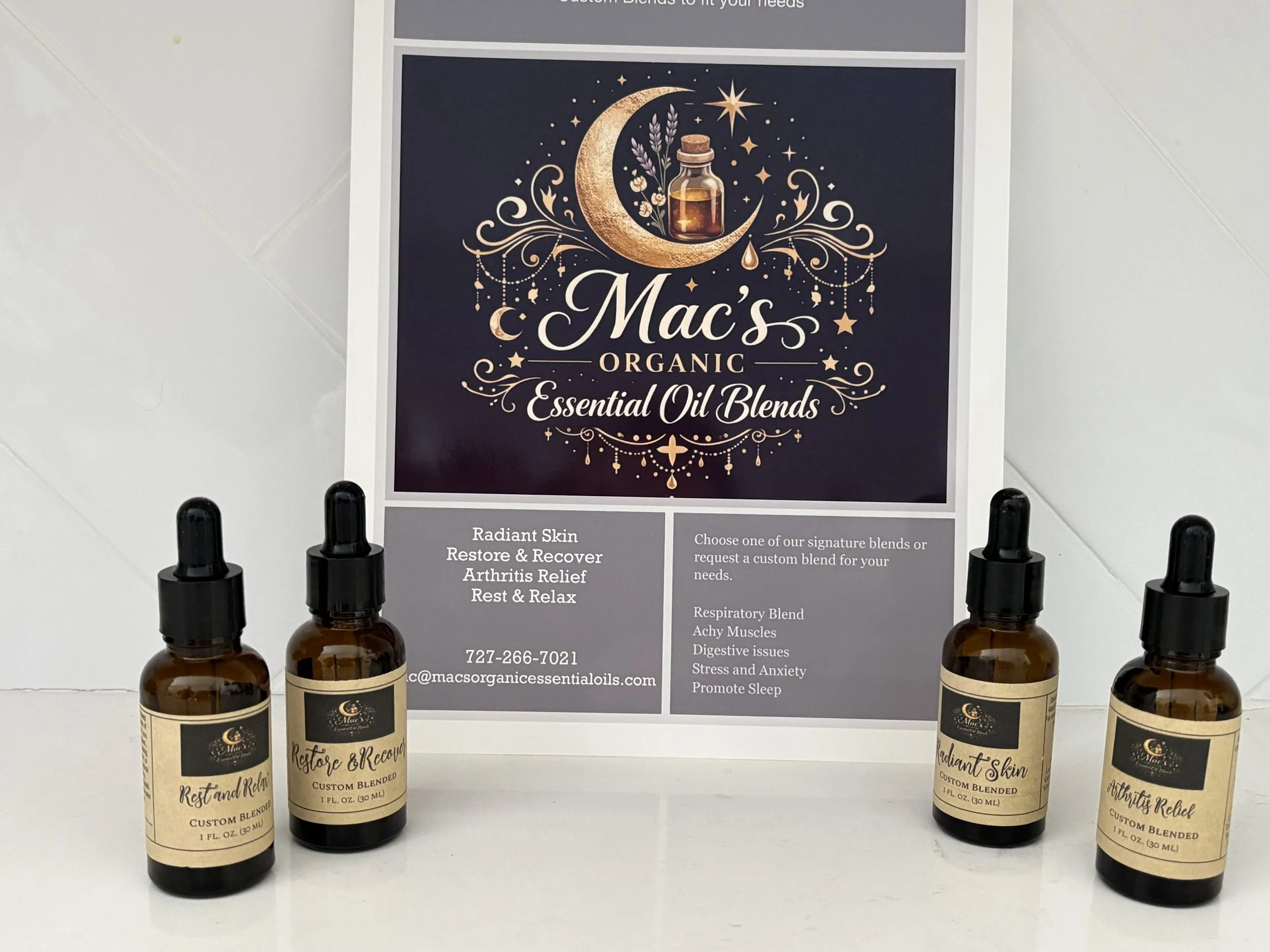 Custom Blends upon request