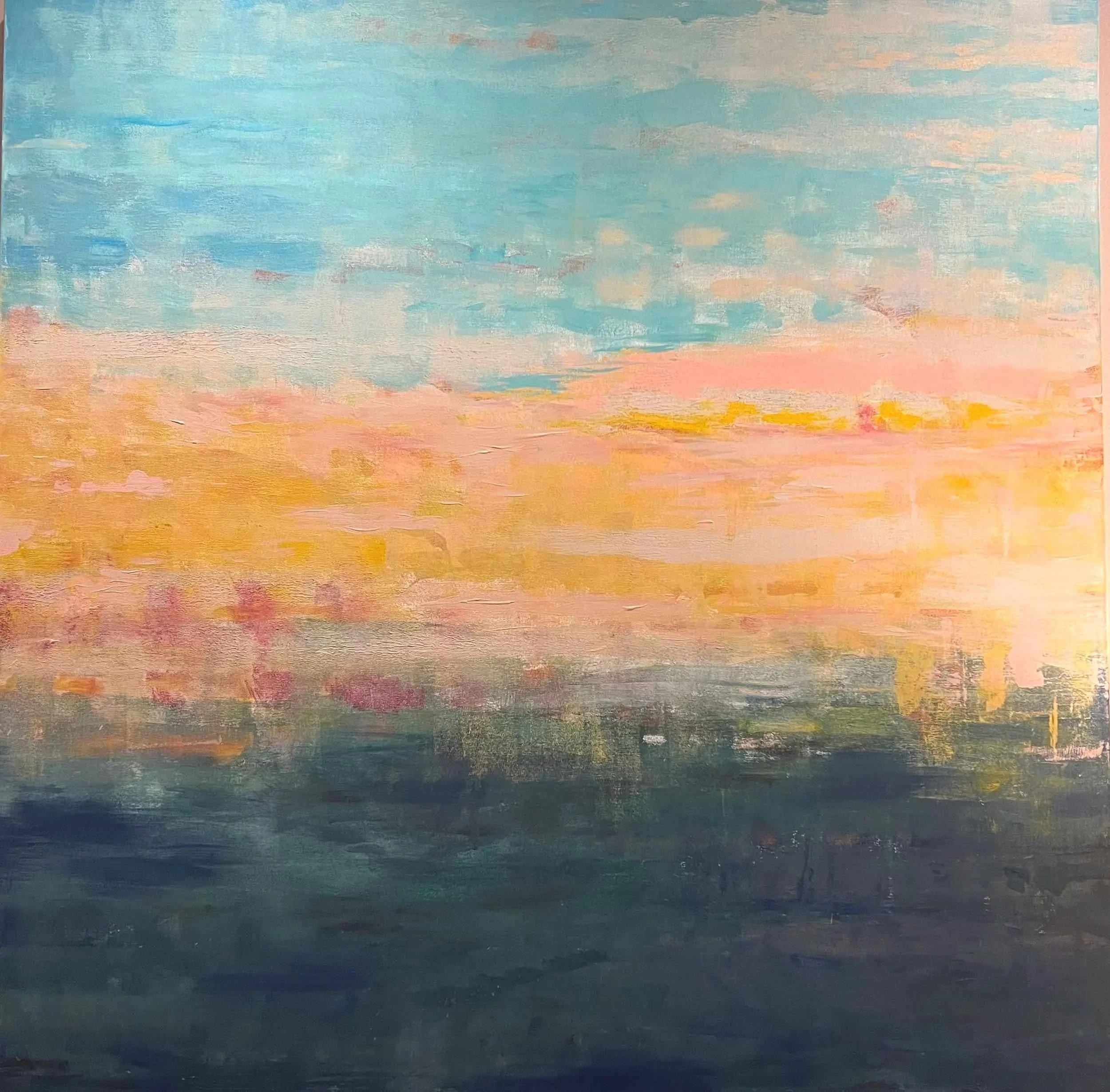Dr. Seefeldt's painting.