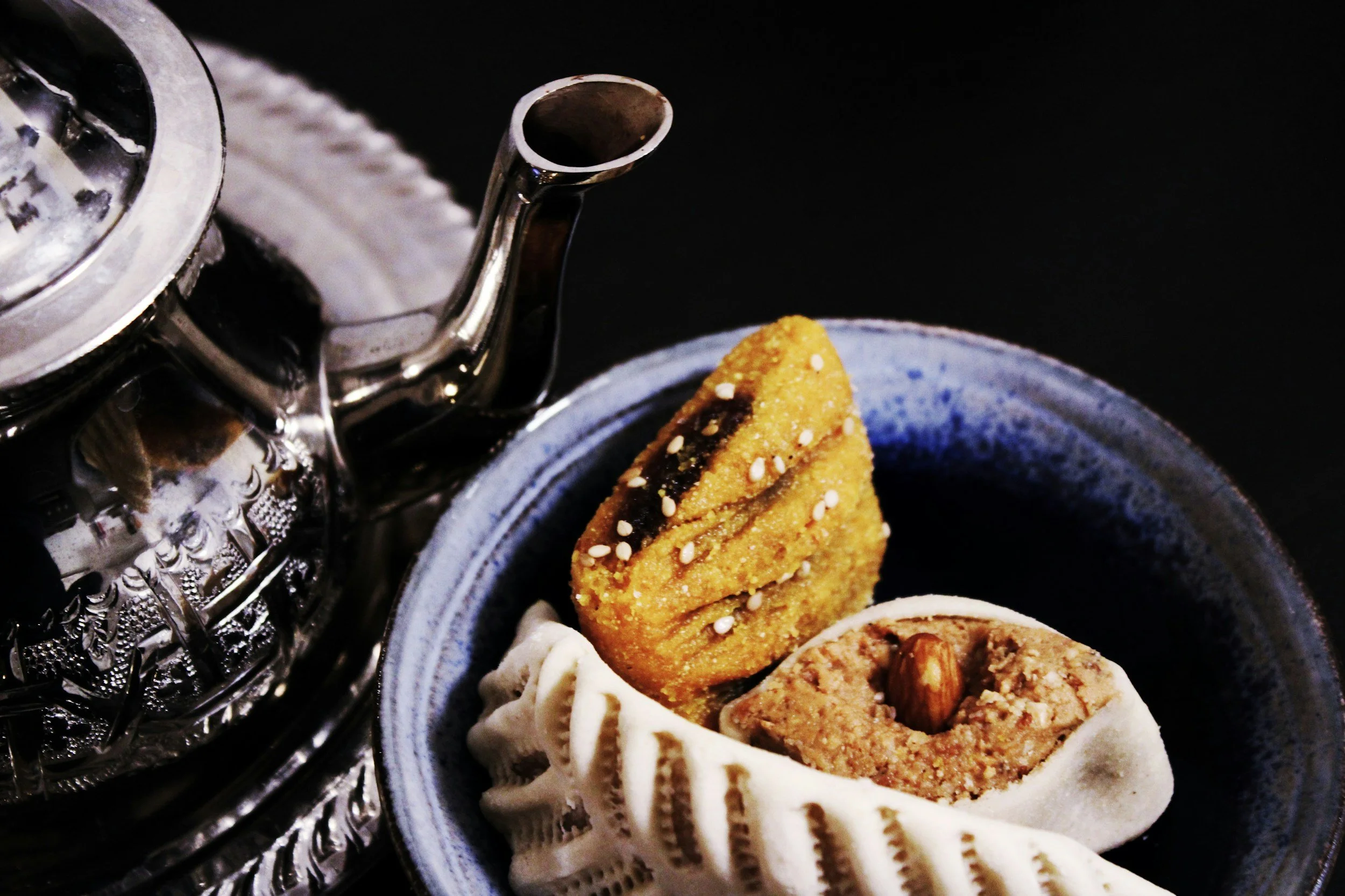 Tea with North African Biscuits