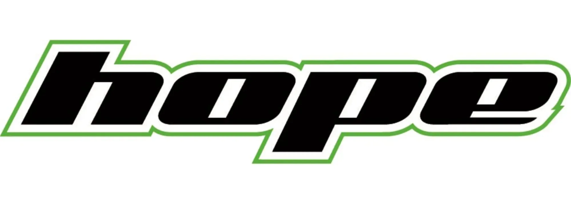 Logo with the word 'hype' in bold black letters outlined in green.
