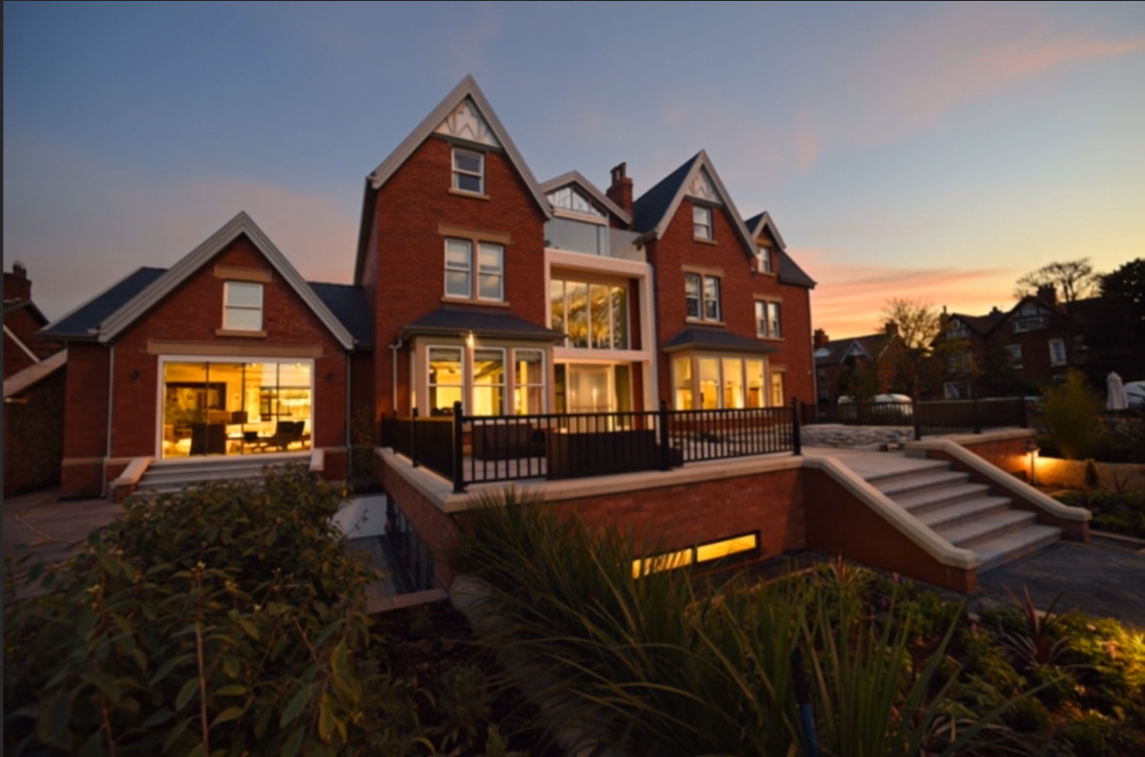 Lytham townhouse rebuild and renovation by Joel Firth architect