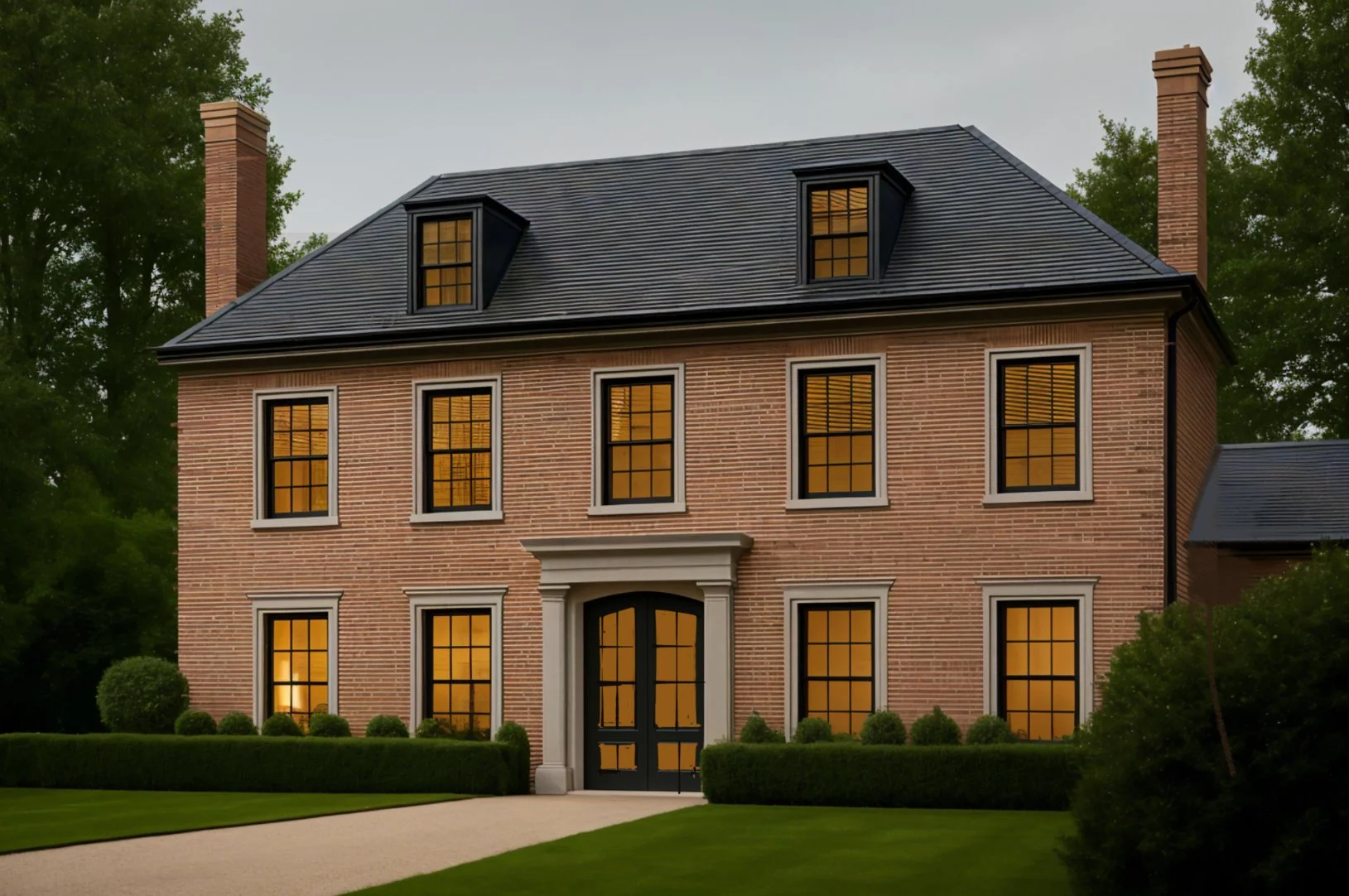 New build traditional home by Joel Firth