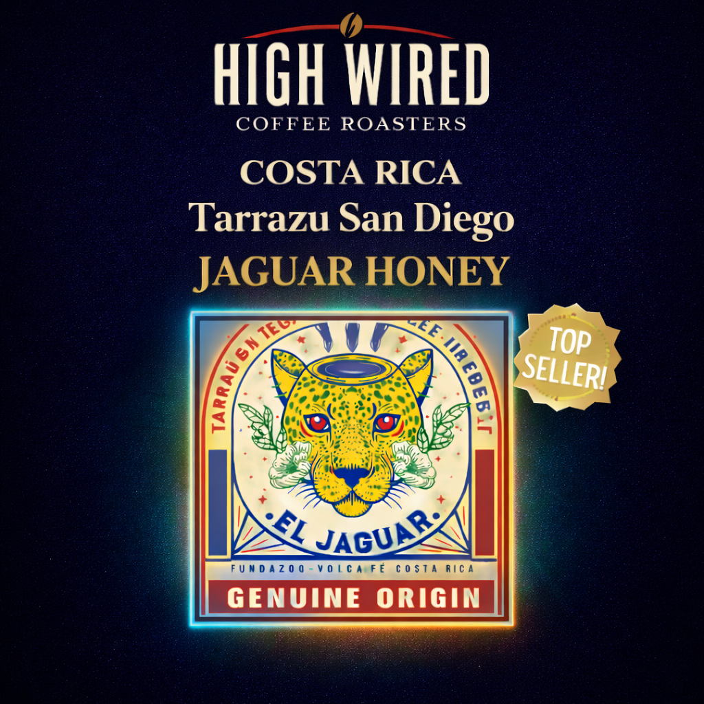 COSTA RICA TARRAZU SAN DIEGO JAGUAR HONEY
