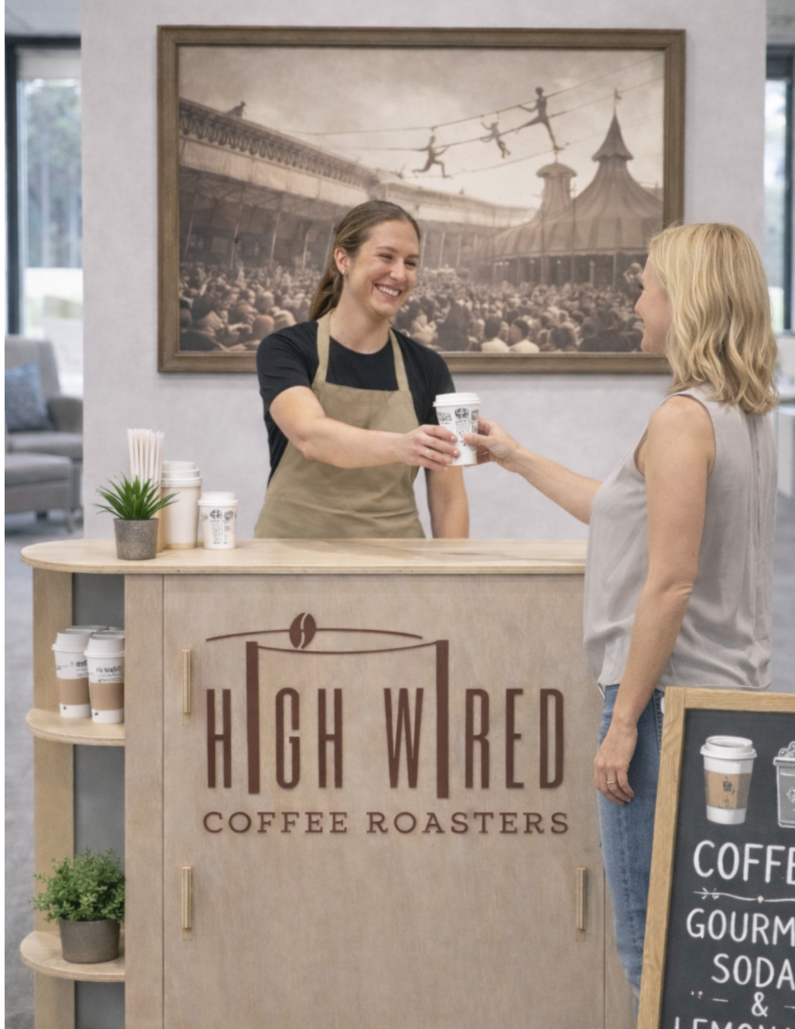 Spotlight Series - Full-Serve Beverage Cart