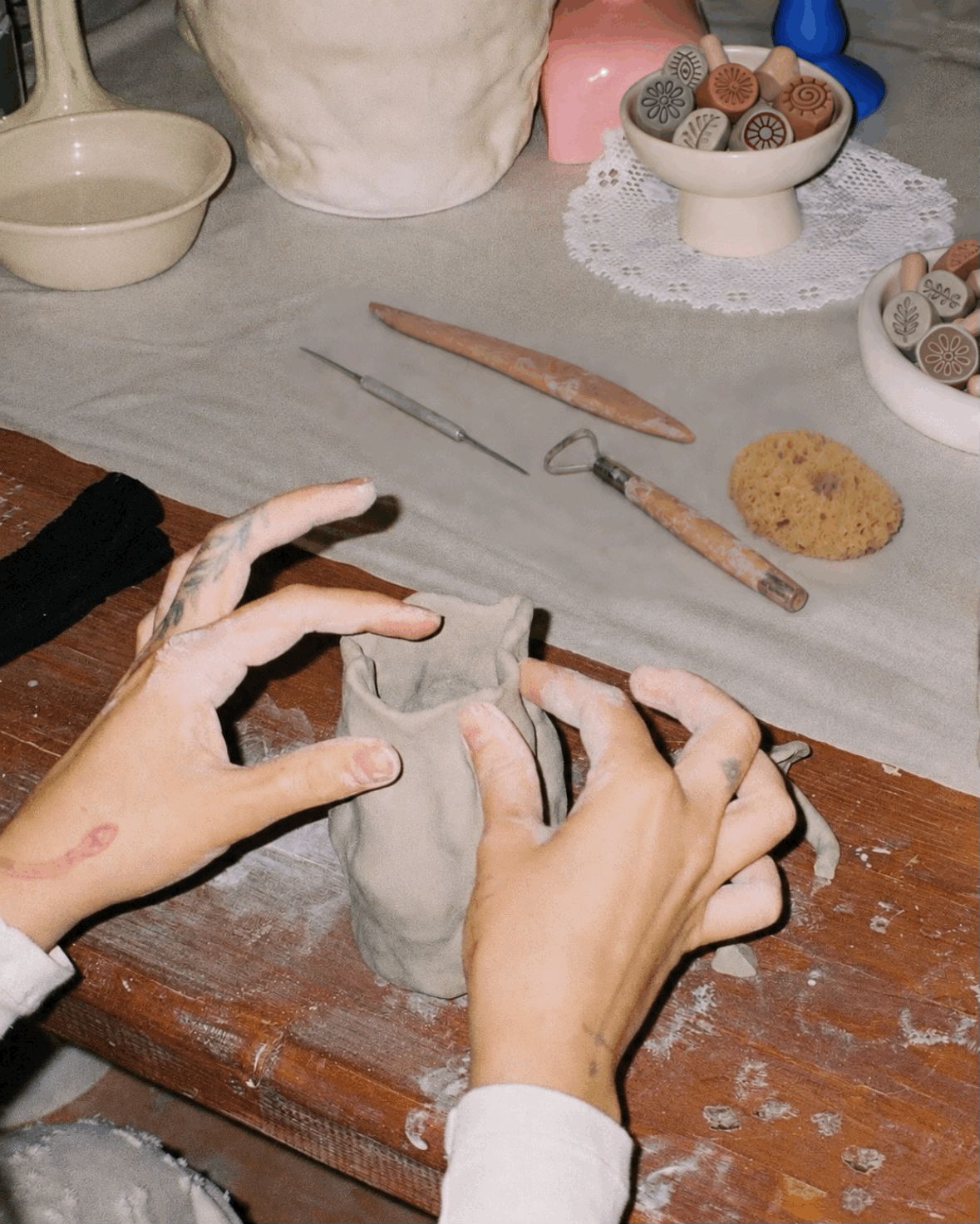 10/9 ✶ 7pm Friday Night Pottery Night