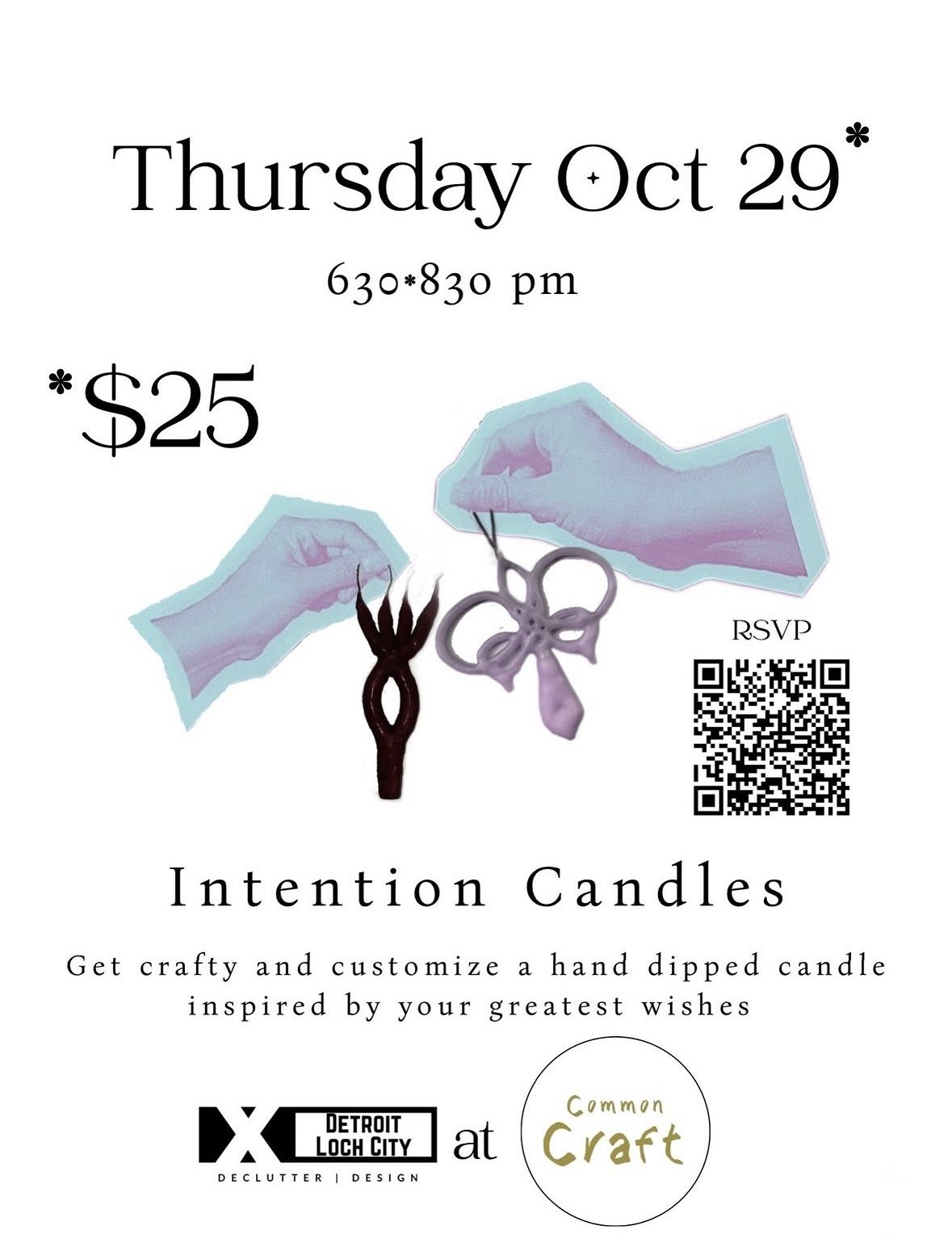 Intention Candle Workshop