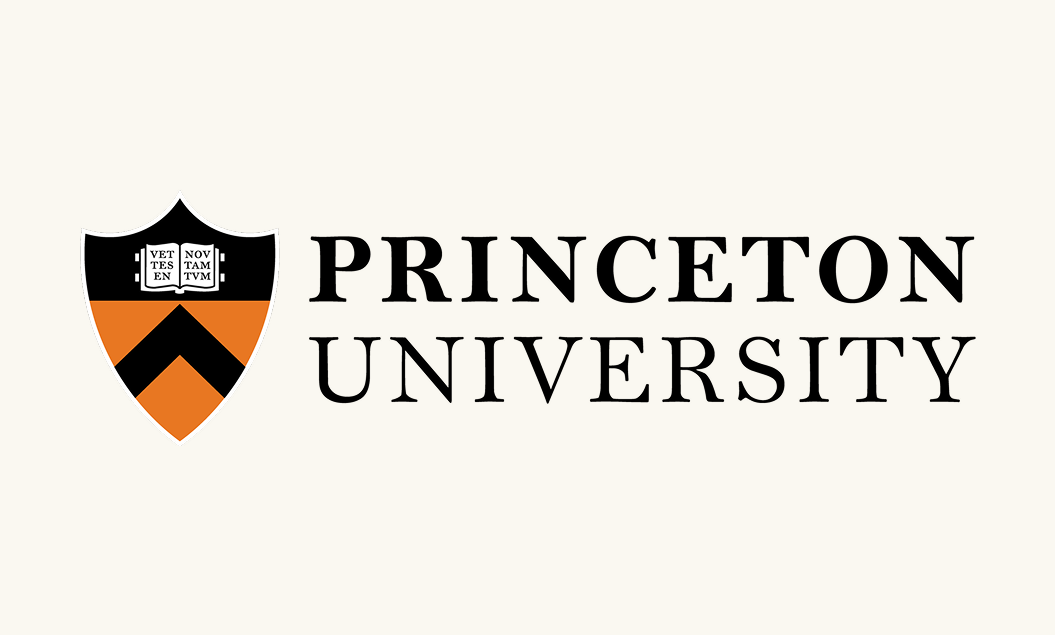 Princeton University logo with shield and text.