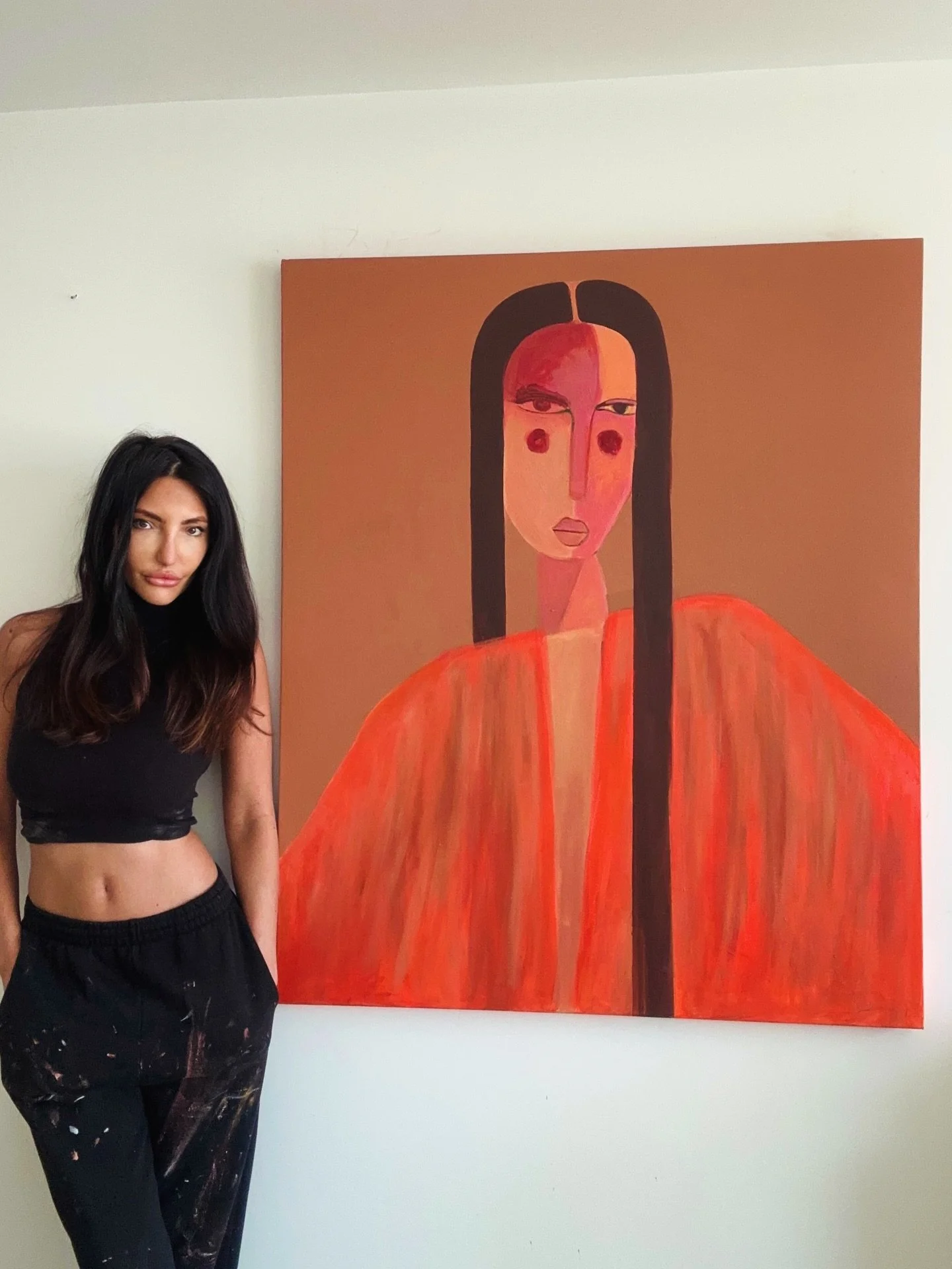 'Presence'

You don't walk into a room your energy does first 
1x1.2m