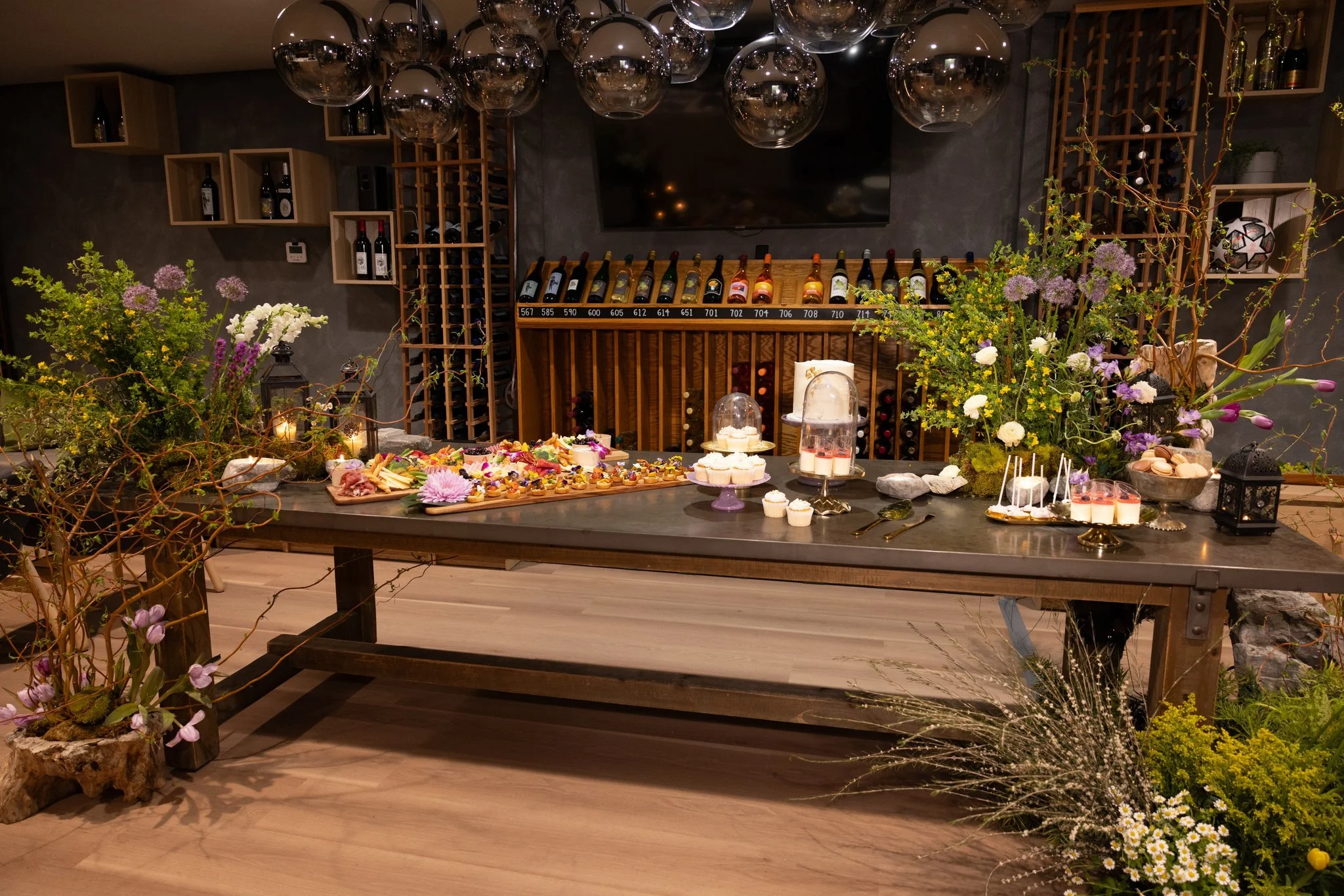 Wine Tasting Engagement Party