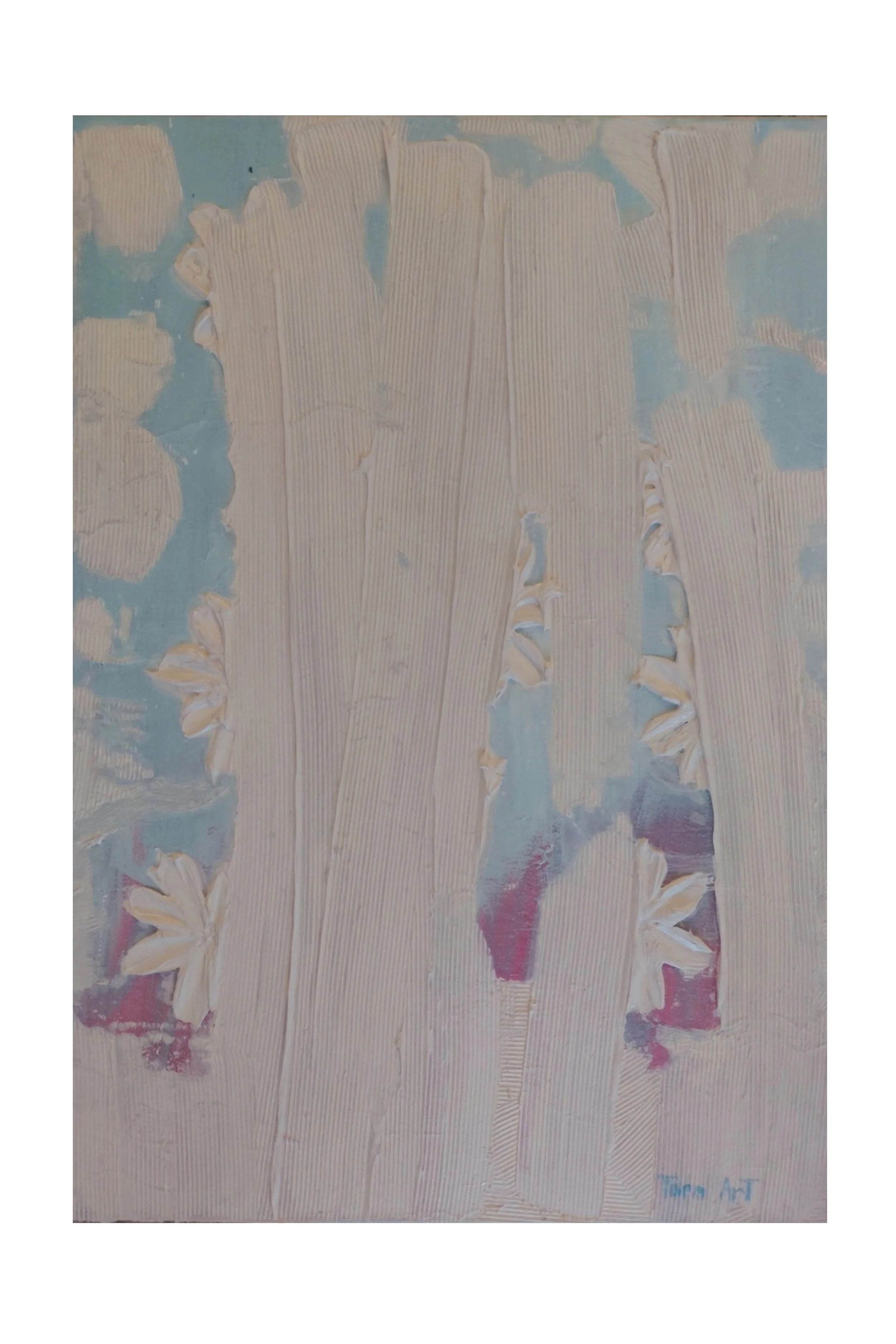 Silent Layers original artwork, 50 x 70 cm, by Tarana Sumer