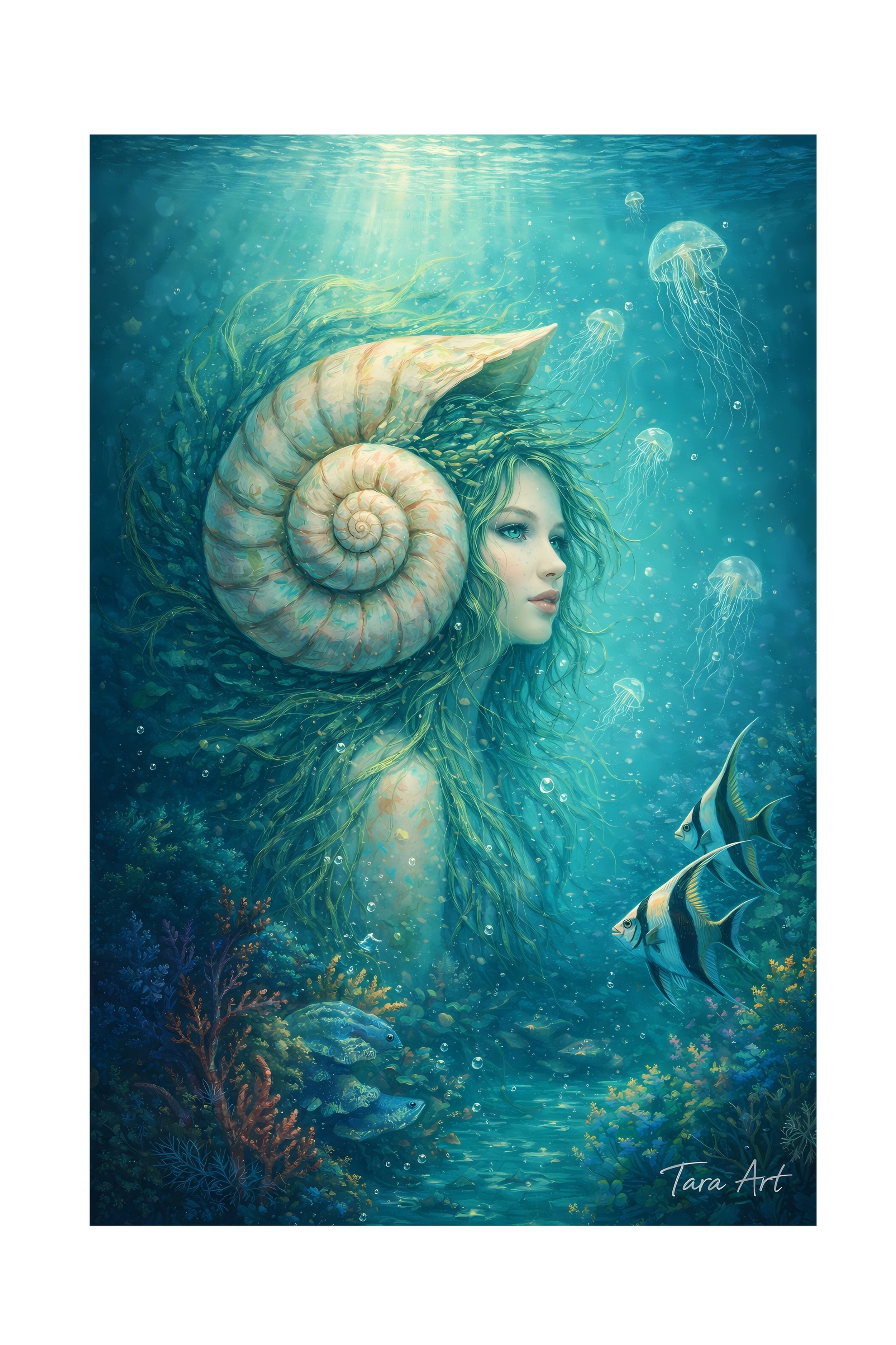 Abyssal Reverie – Limited Edition Fine Art Print | Tara Art