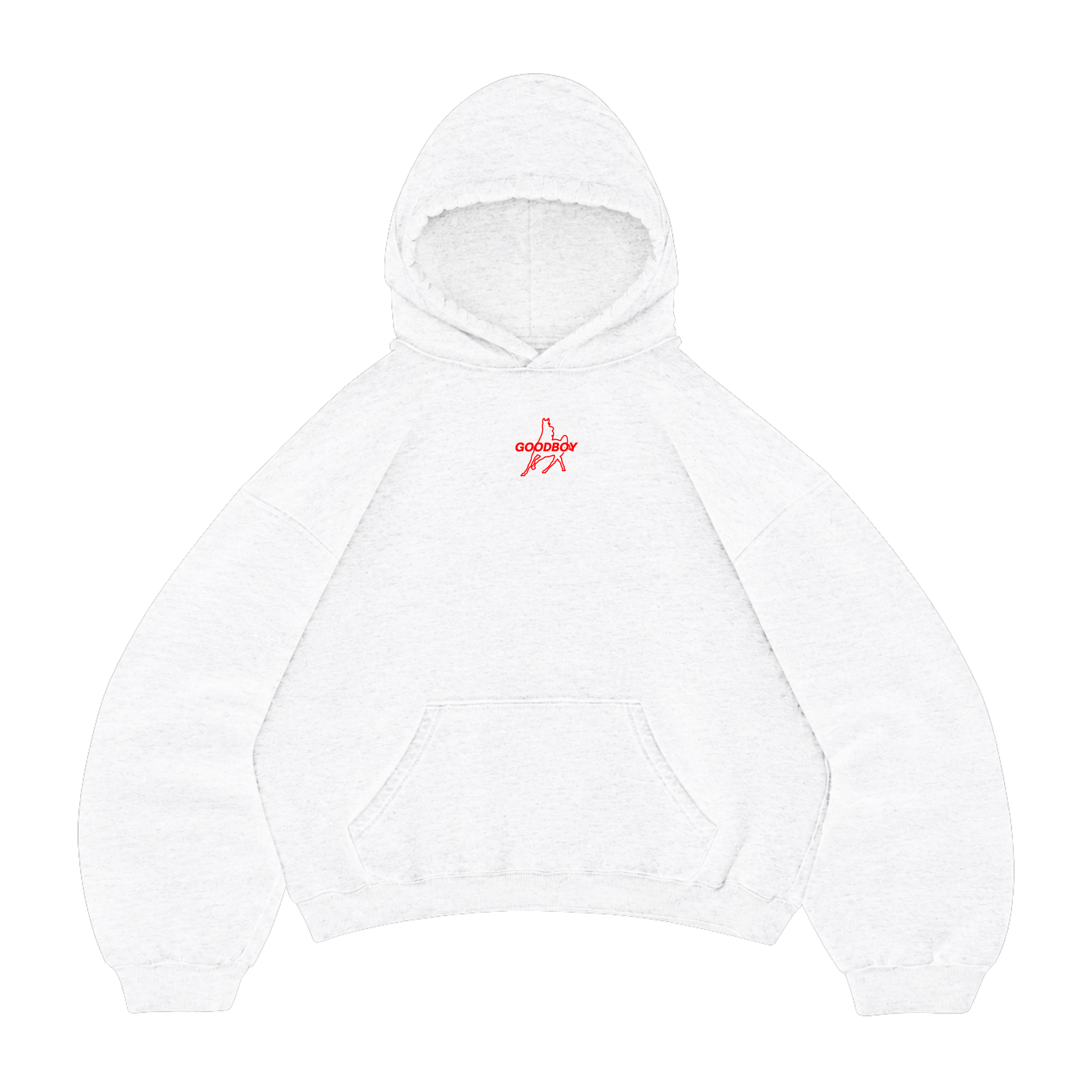 The Finest Hoodie - Snowy Heather White