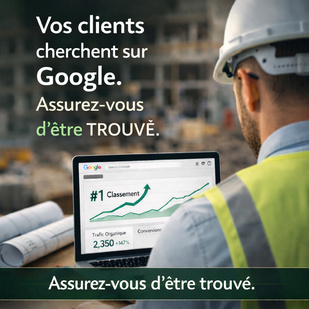 SEO Construction Québec — Plus d’appels clients