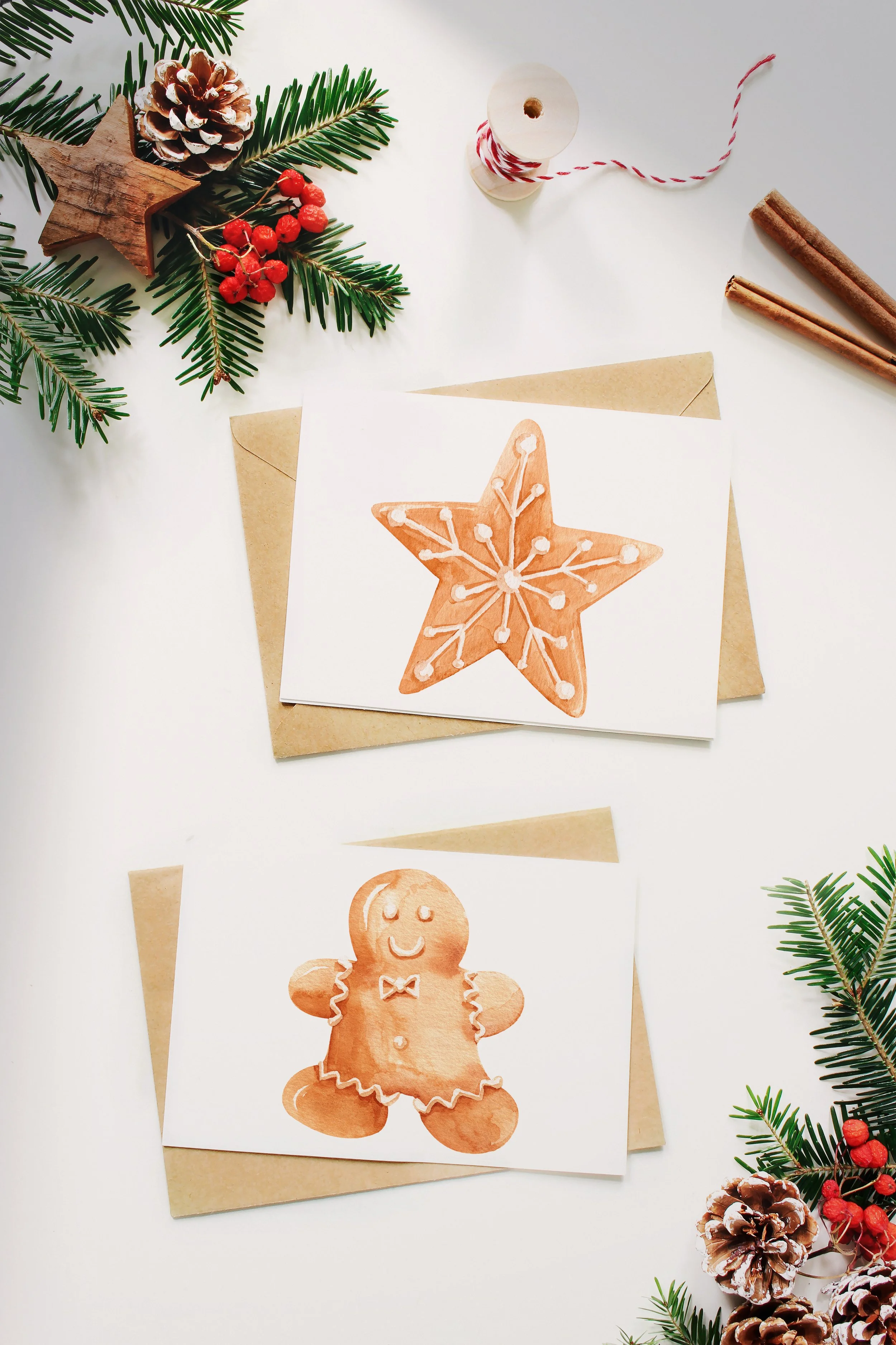 aquarelle Noel facile