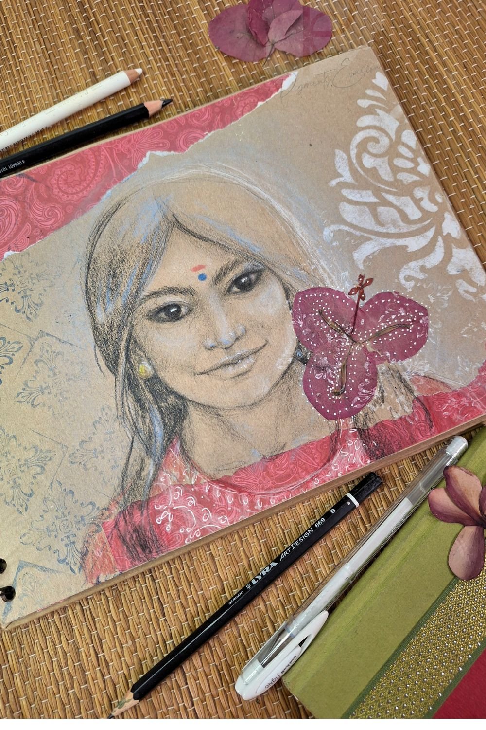 carnet de voyage portrait