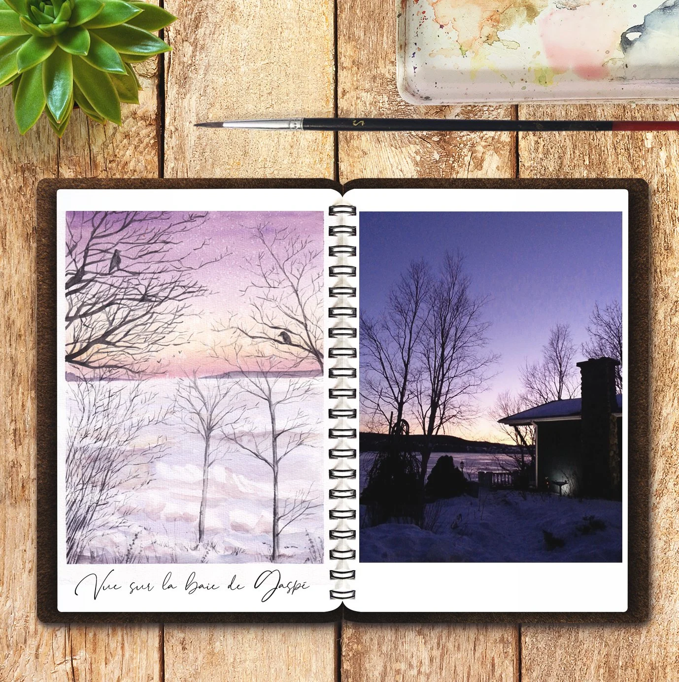 atelier dessin extérieur