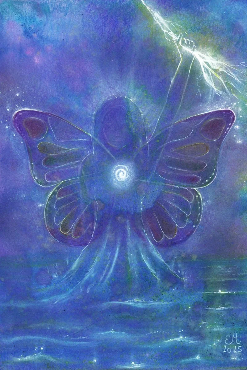 Peinture symbolique originale d'Émeline Pons