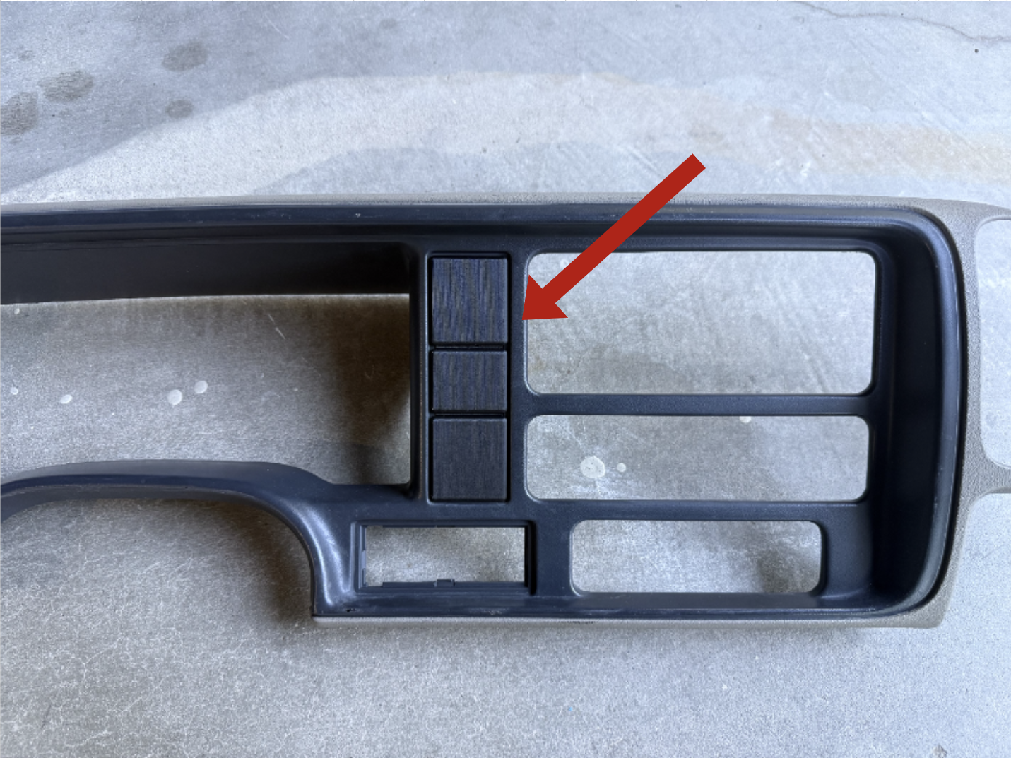 95-02 GMC Chevrolet C/K Switch Bezel (8 options available)