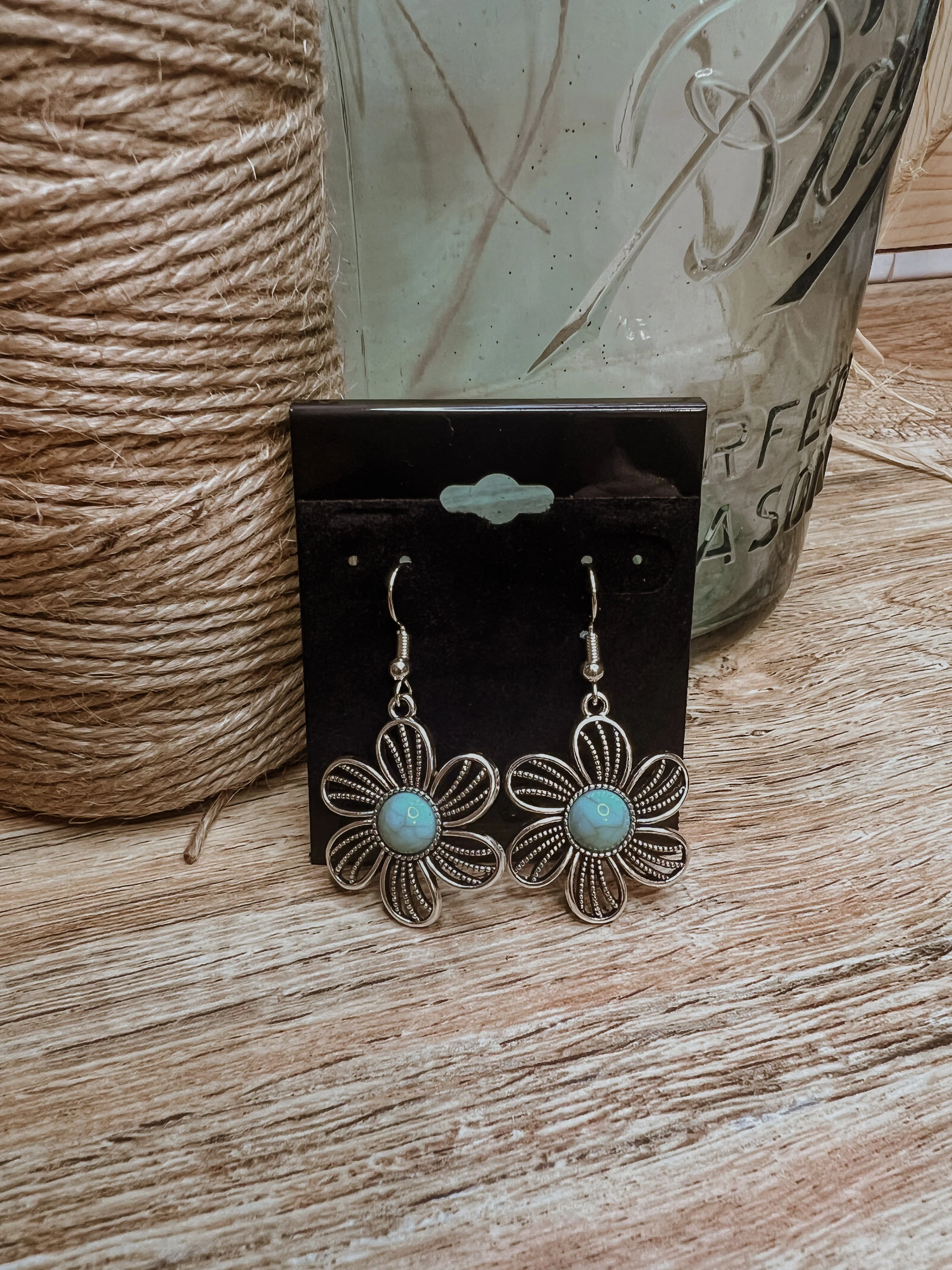 Flower Western Fashion Earrings