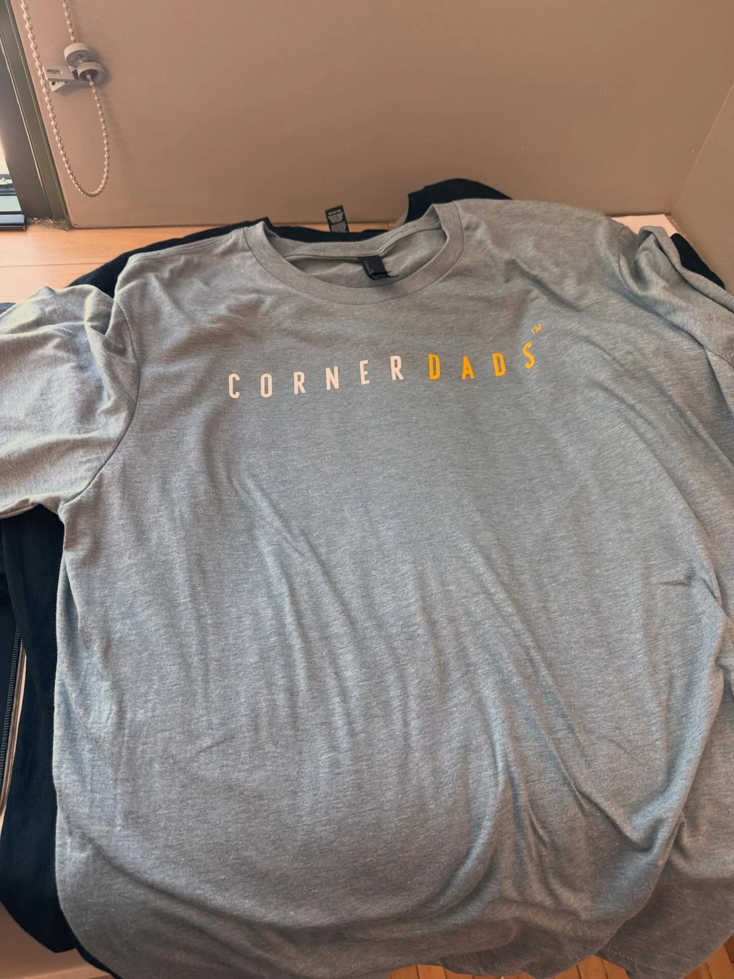 Getting started! #CornerDads #apparel