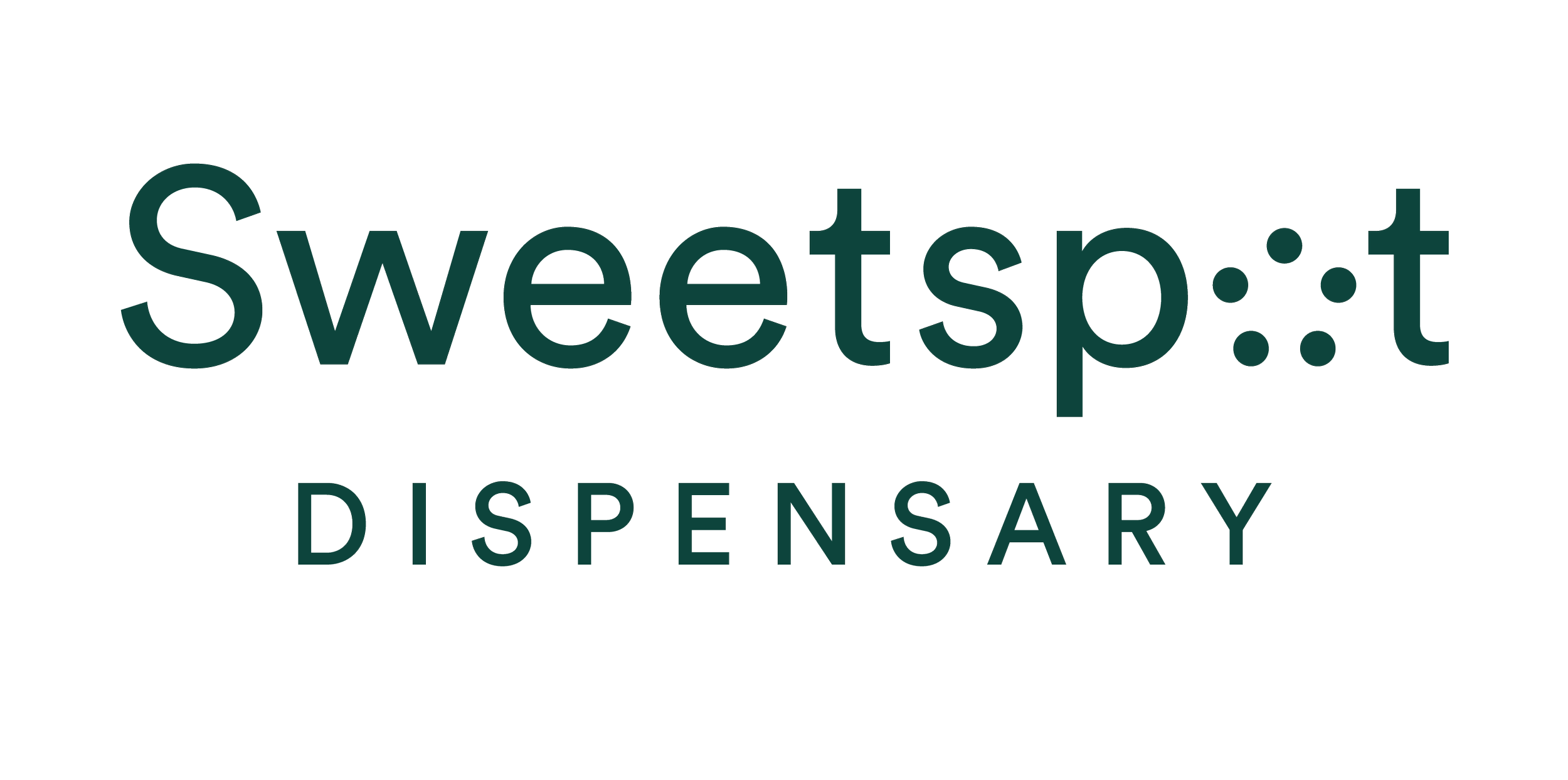 Sweetspot Dispensary Green Logo transparent back.png