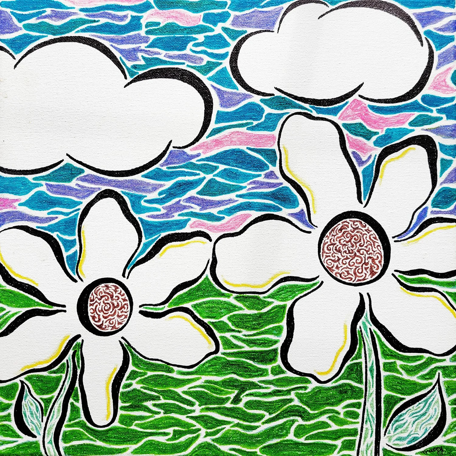 Diamond.Tracey.Two Flowers - Tracey Diamond.jpg