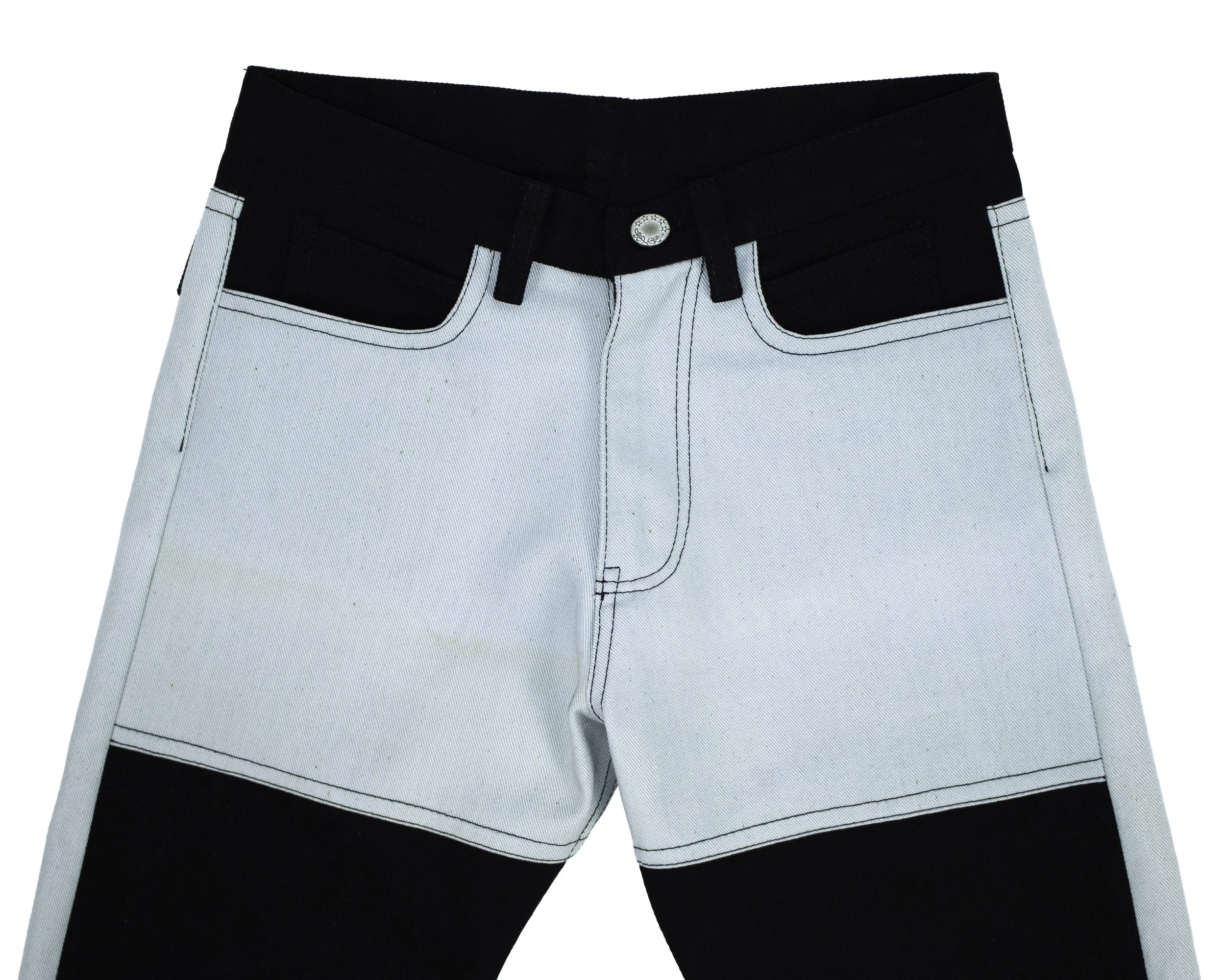 Black_Blue_Flare_Upcycle. Front Close.jpg