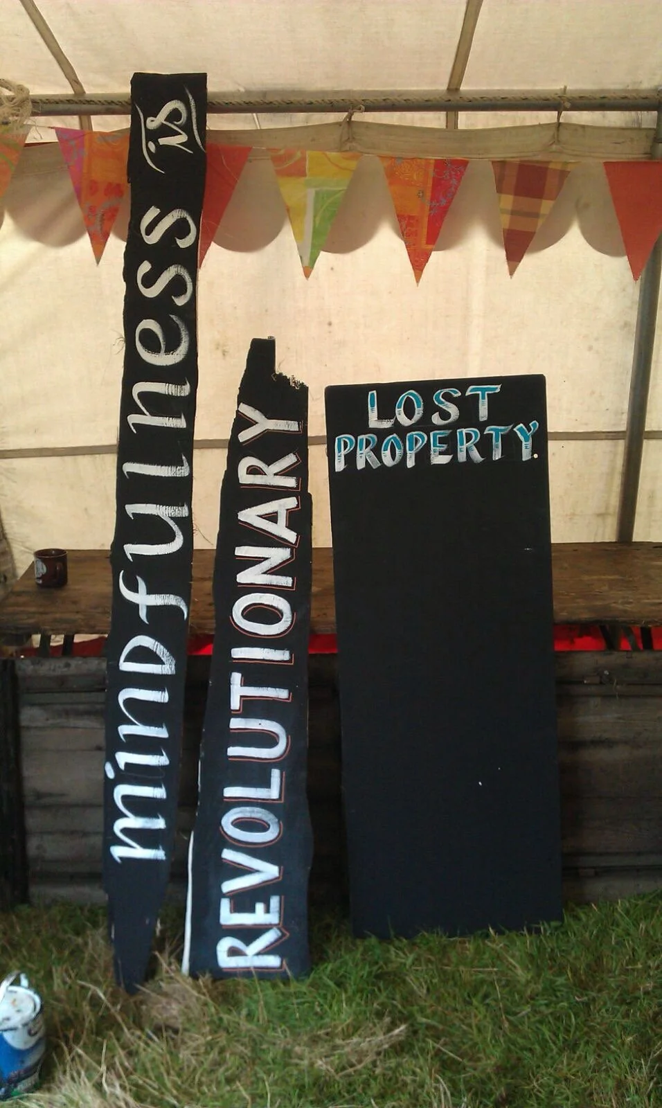 Buddhafield GEA Festival Signage.JPG