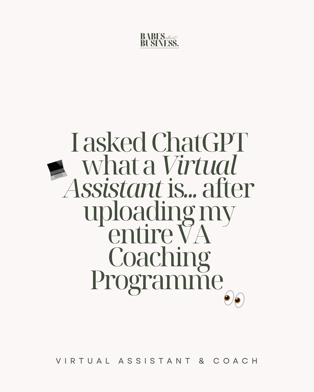 Nail on the head📌

Me and ChatGPT are becoming friends🤝🏼

I listened to the Emma Grede podcast today and it couldn&rsquo;t have been more appropriate where she said: 

&ldquo;Everyone is looking for their passion, and everyone&rsquo;s looking for 