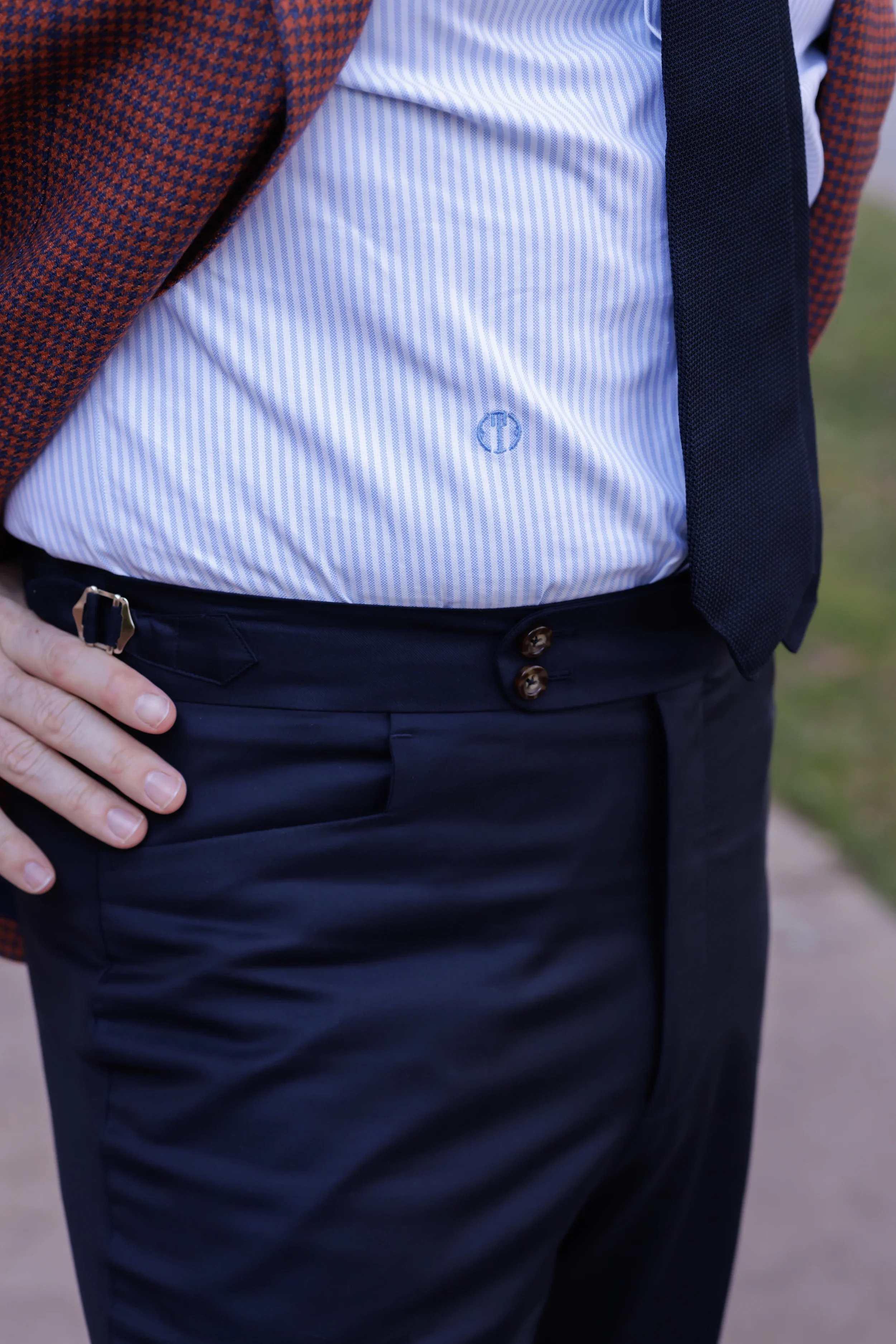 Luxury custom clothing with precision tailoring by Franklin Fine Clothing in Tennessee