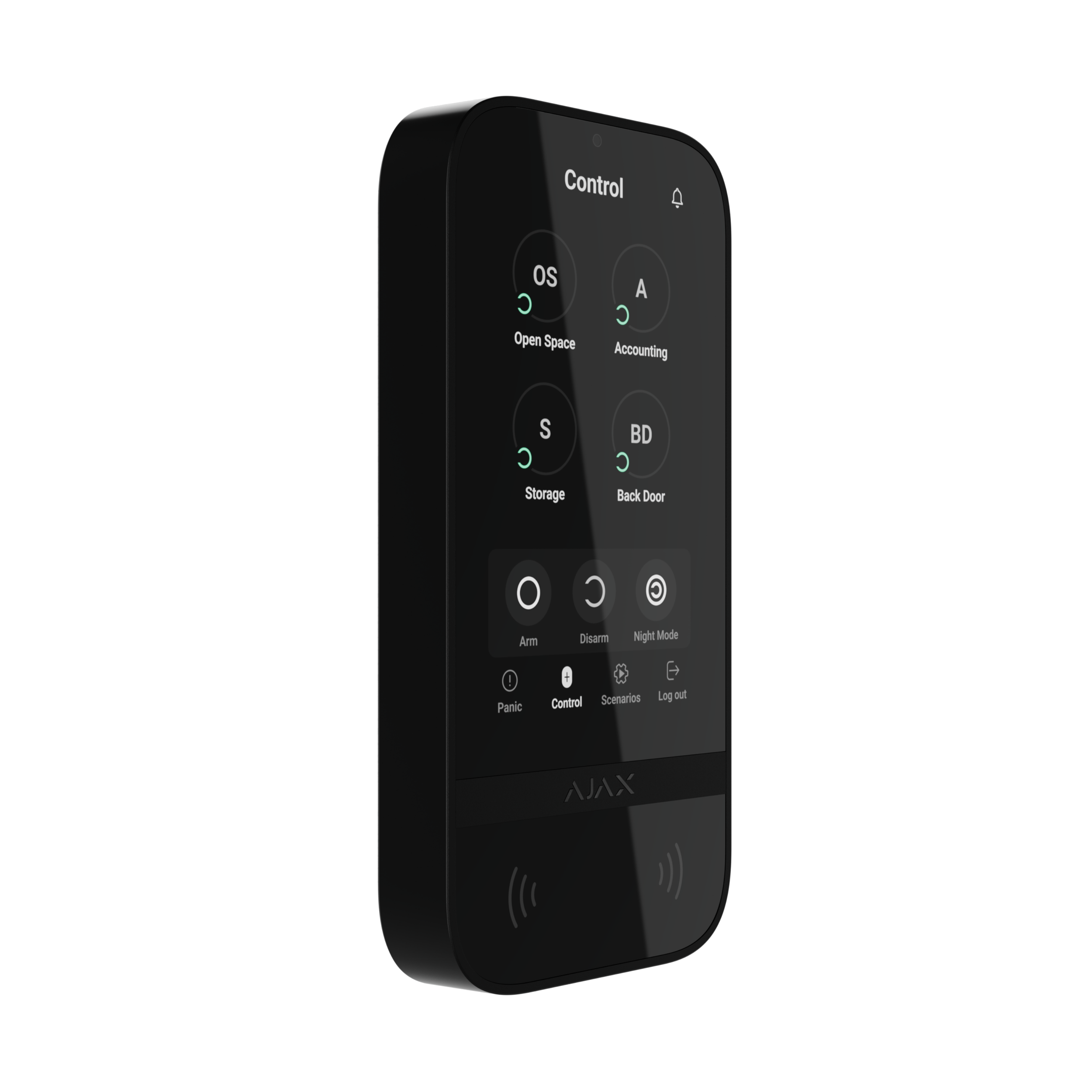 Keypad Touchscreen , black - side.png