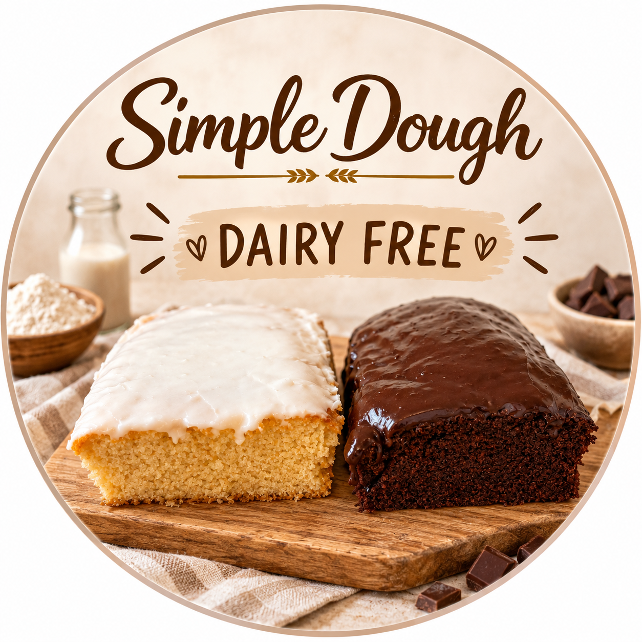 DAIRY FREE Loaf Cakes
