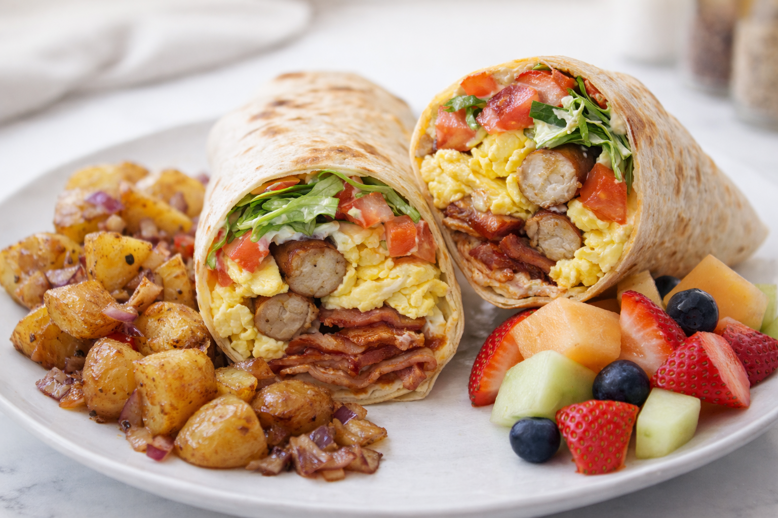 Loaded Breakfast Wrap