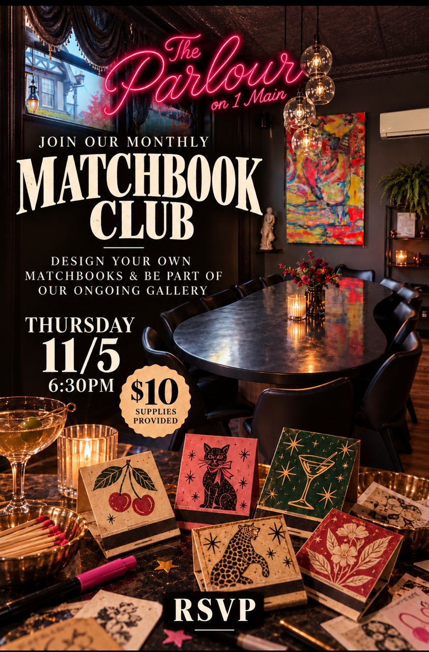 The Parlour Matchbbok Club 