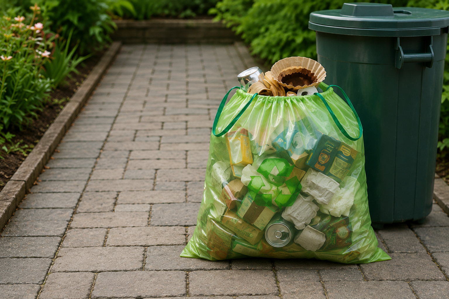 Outside waste