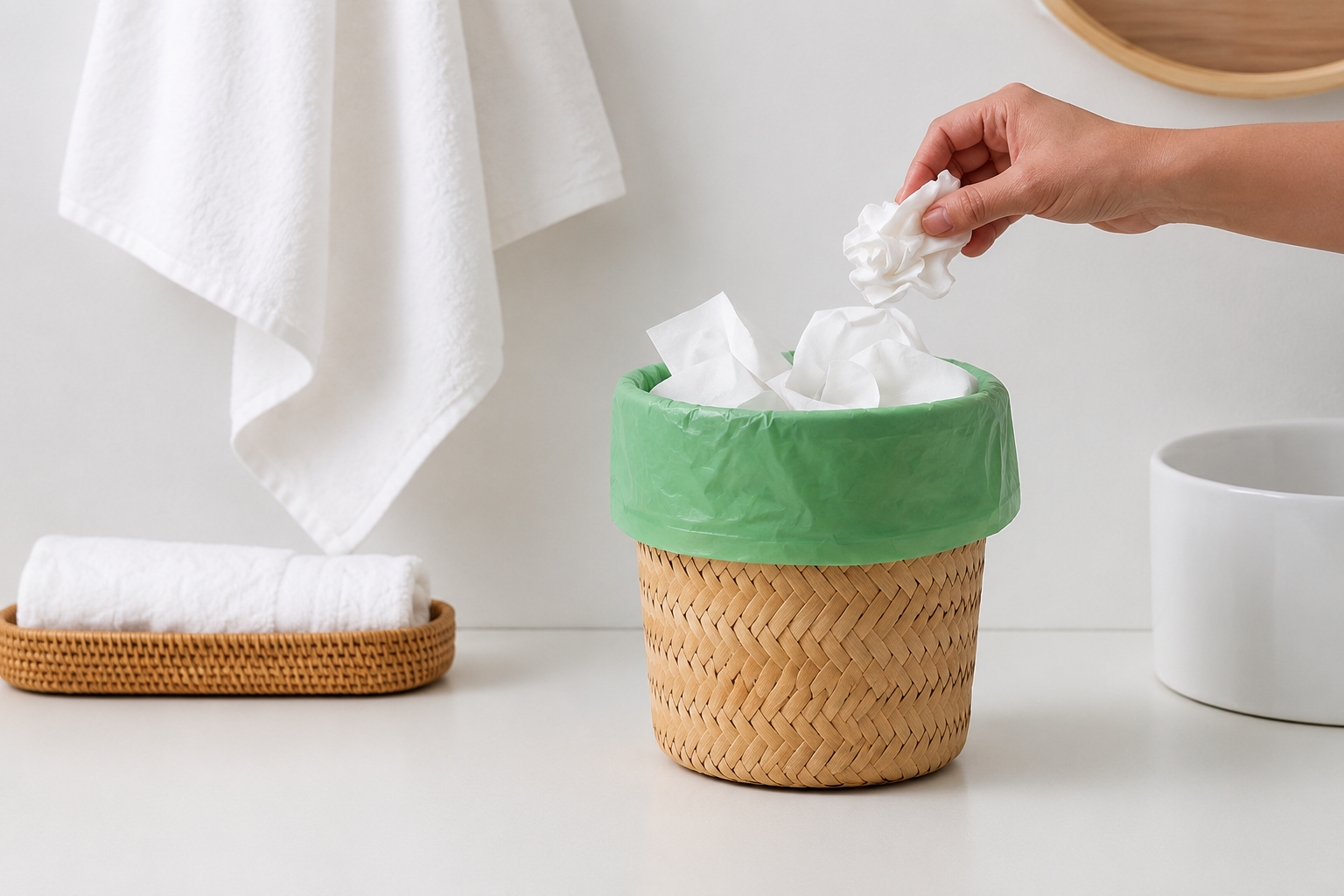 Bathroom waste