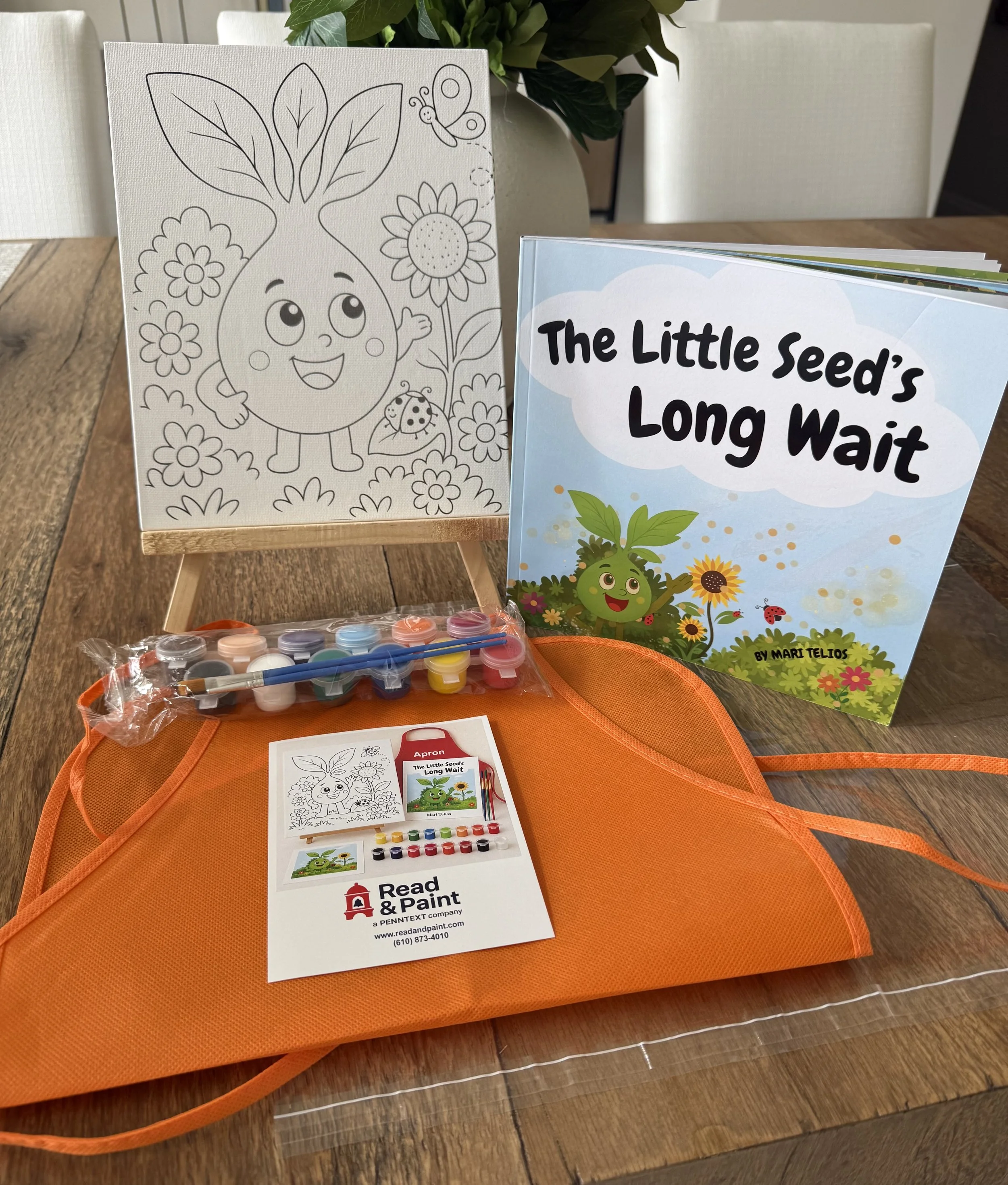 Little Seed Read It! Paint It! Activity Kit