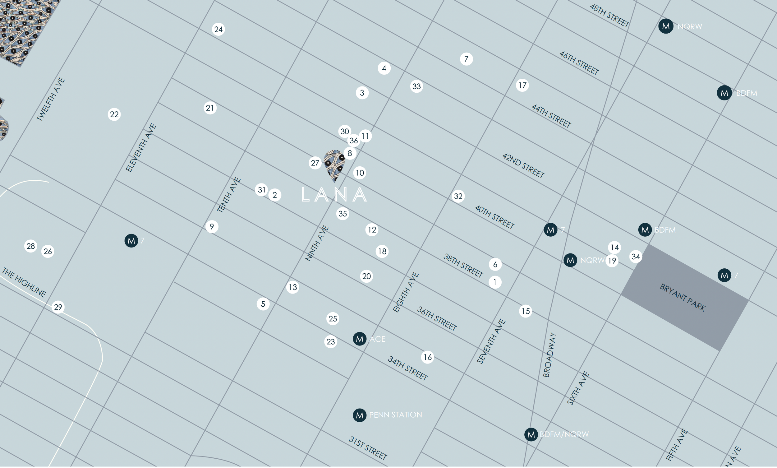 515 9th Ave - Lana - Neighborhood - Map
